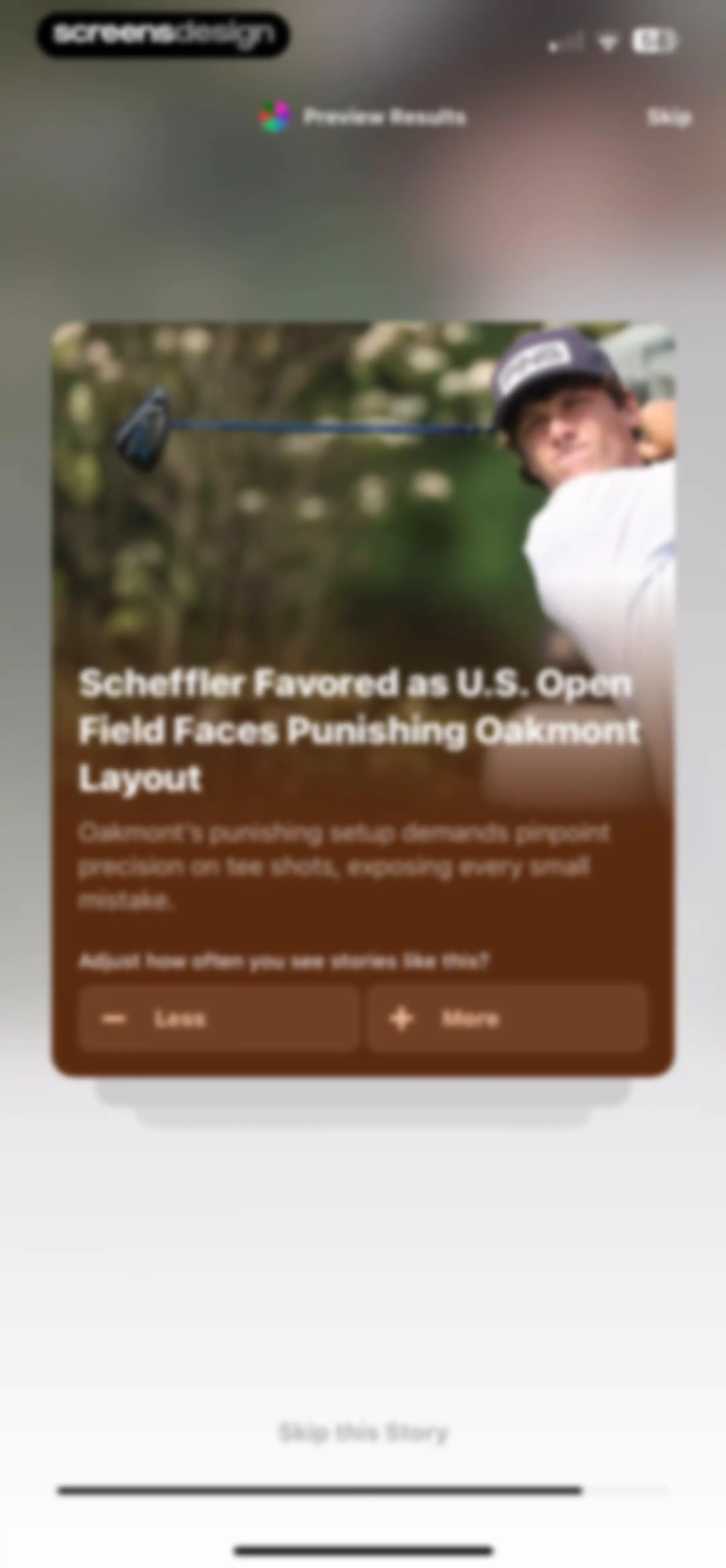 Particle: Personalized News screen 17