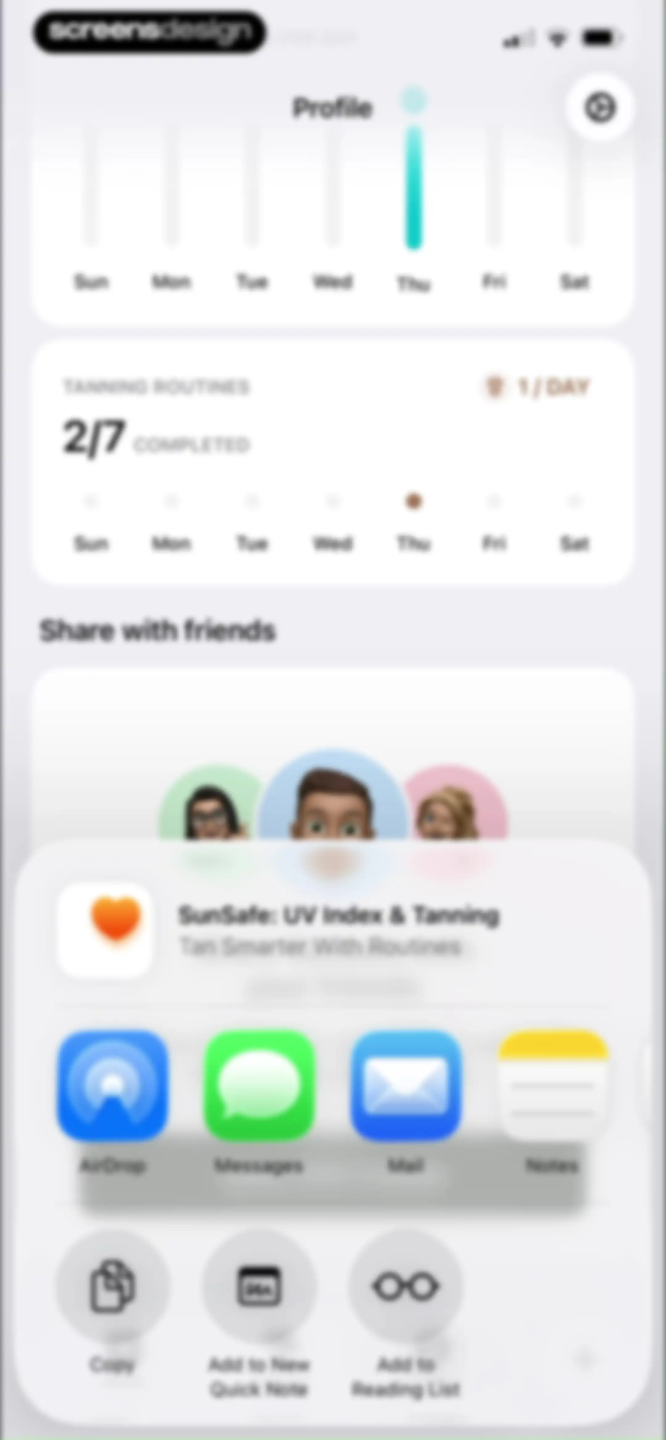 SunSafe: UV Index & Tanning screen 58