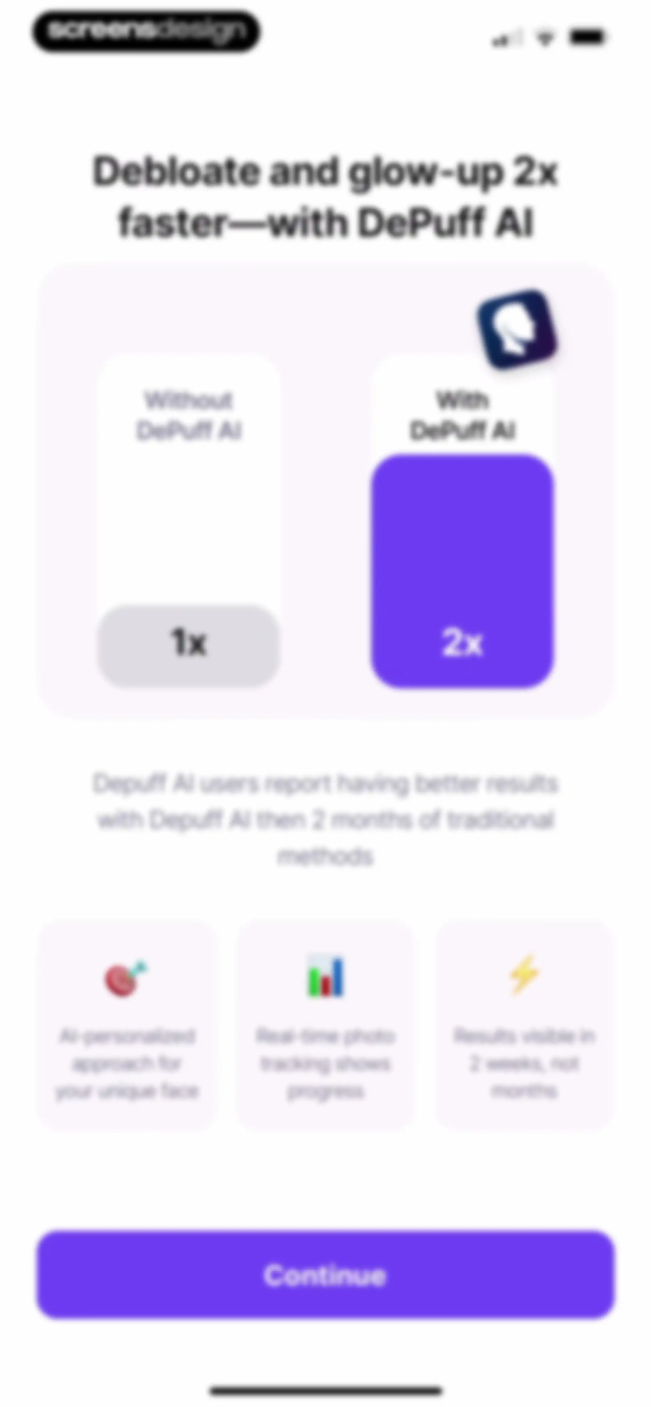 Depuff AI - Debloat your face screen 33