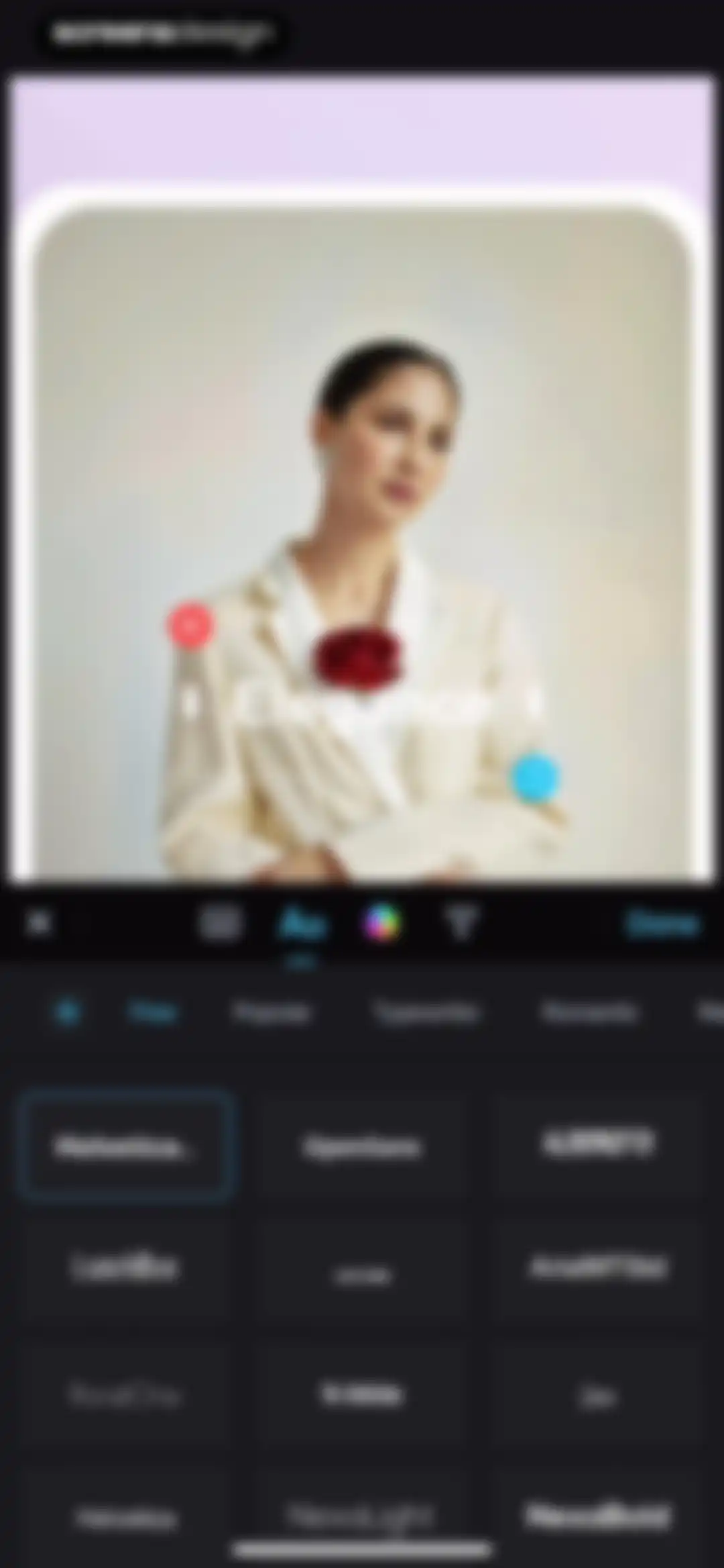 Edit Up: AI Photo Video Editor screen 38