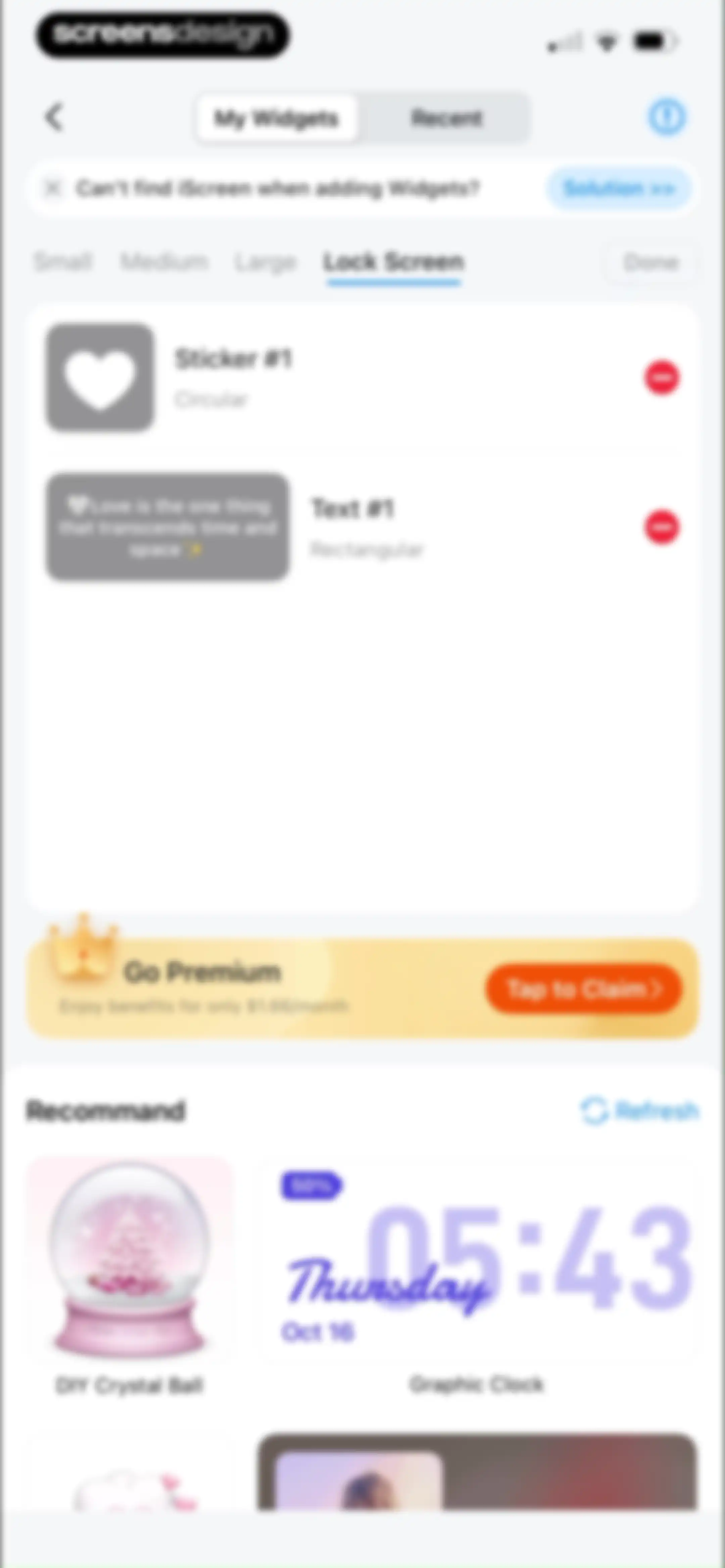 iScreen - Widgets & Wallpaper screen 103