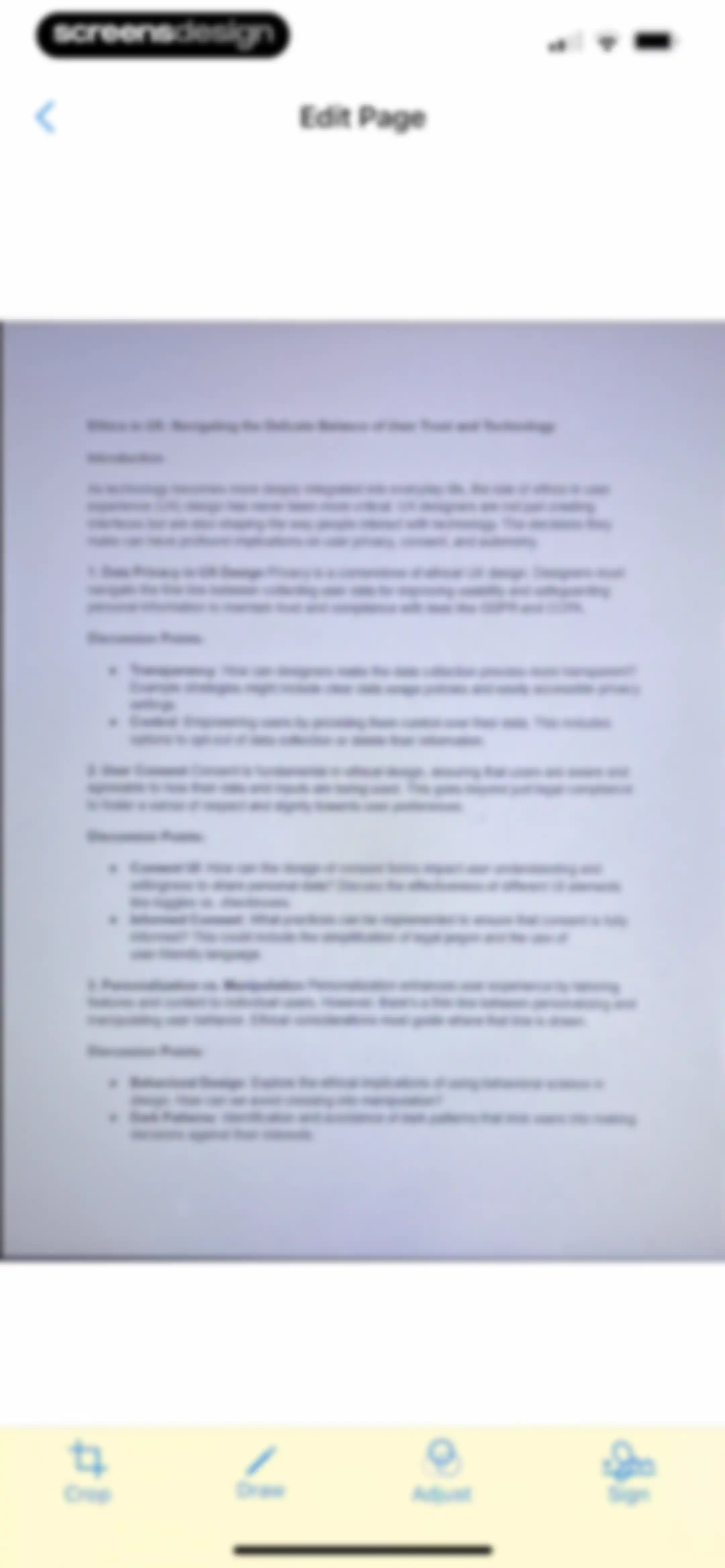PDF Scanner・Scan Documents App screen 14