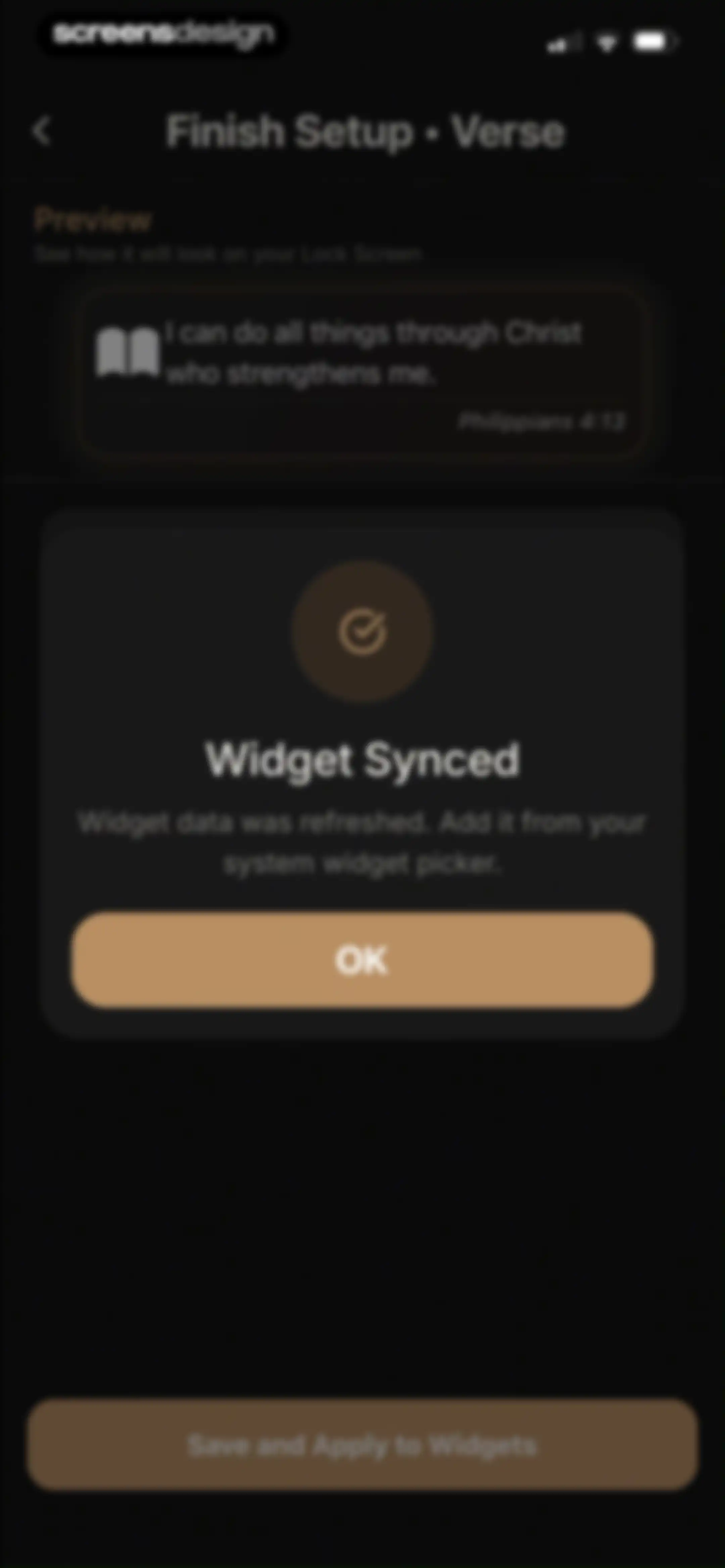 Holy Bible Widget: Daily Verse screen 62