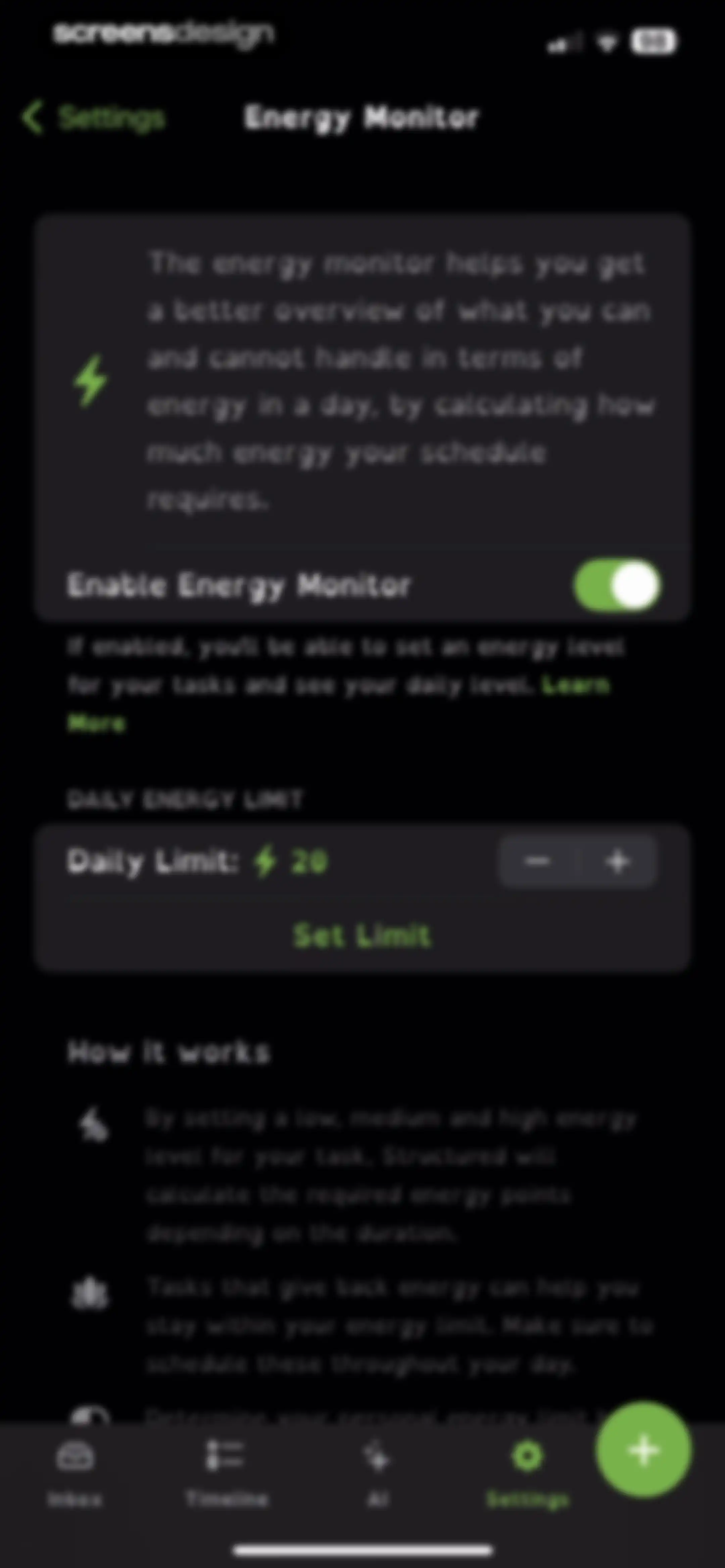 Structured: Daily Planner Todo screen 92