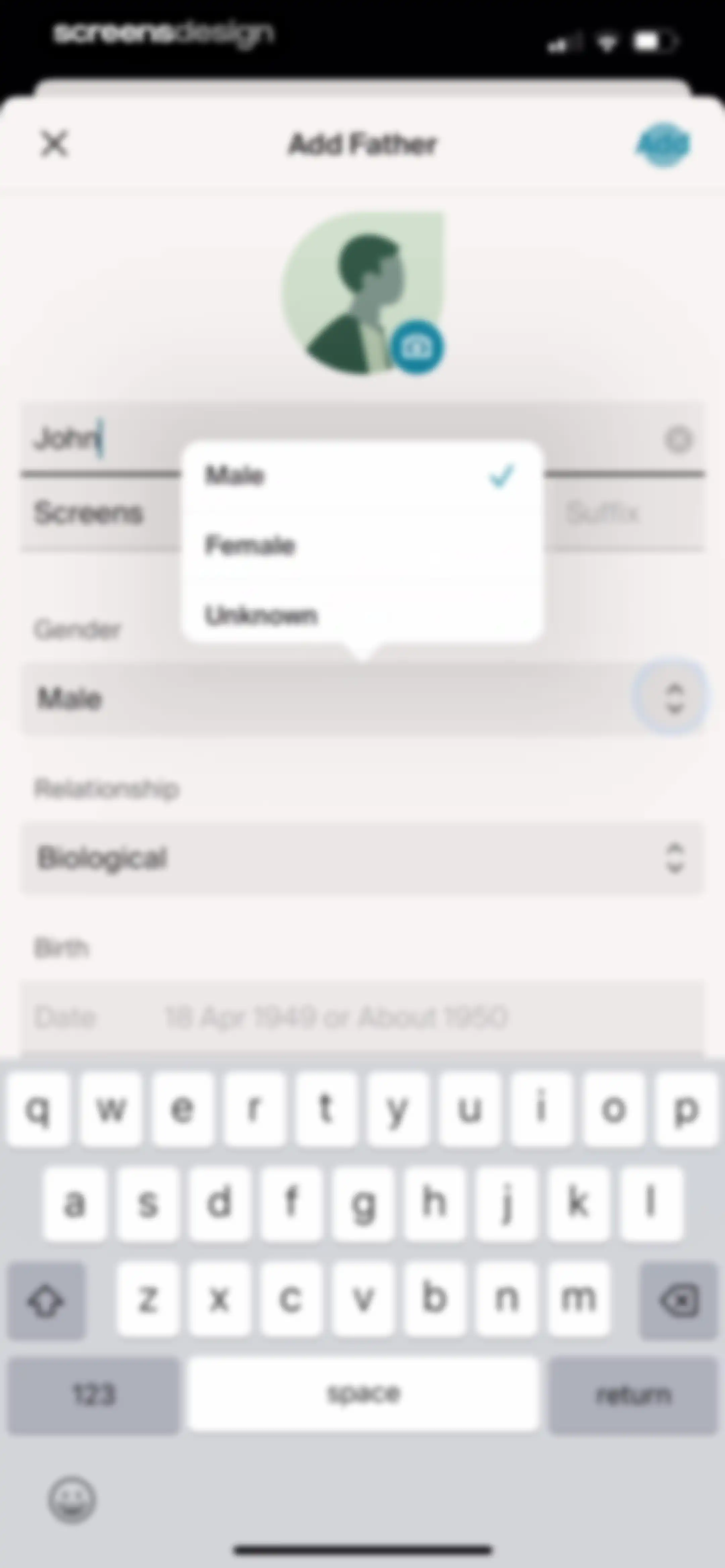 Ancestry: Family History & DNA screen 30