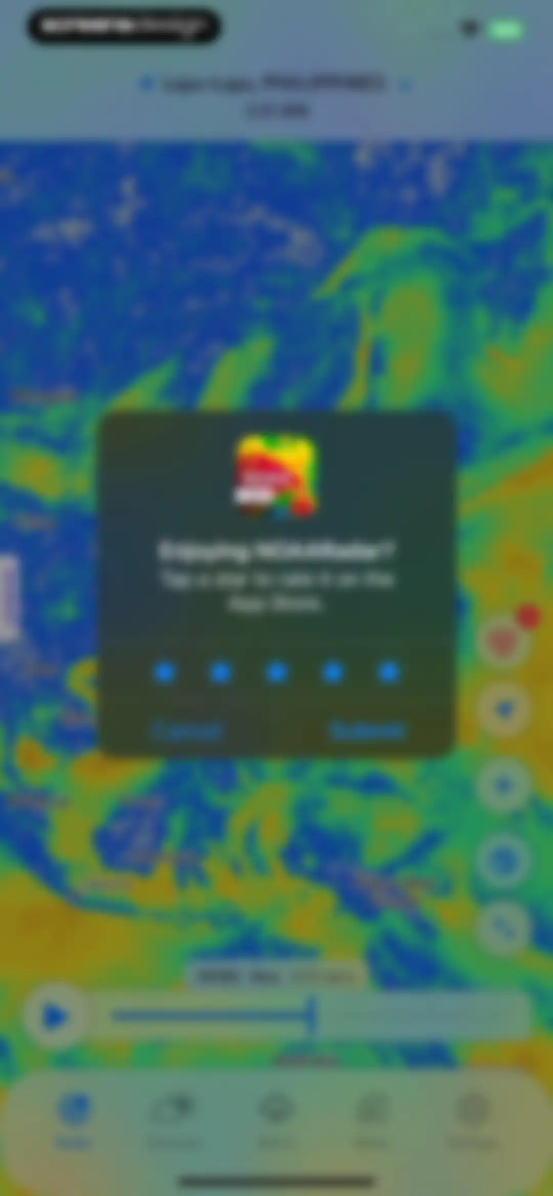 NOAA Live Weather Radar screen 15