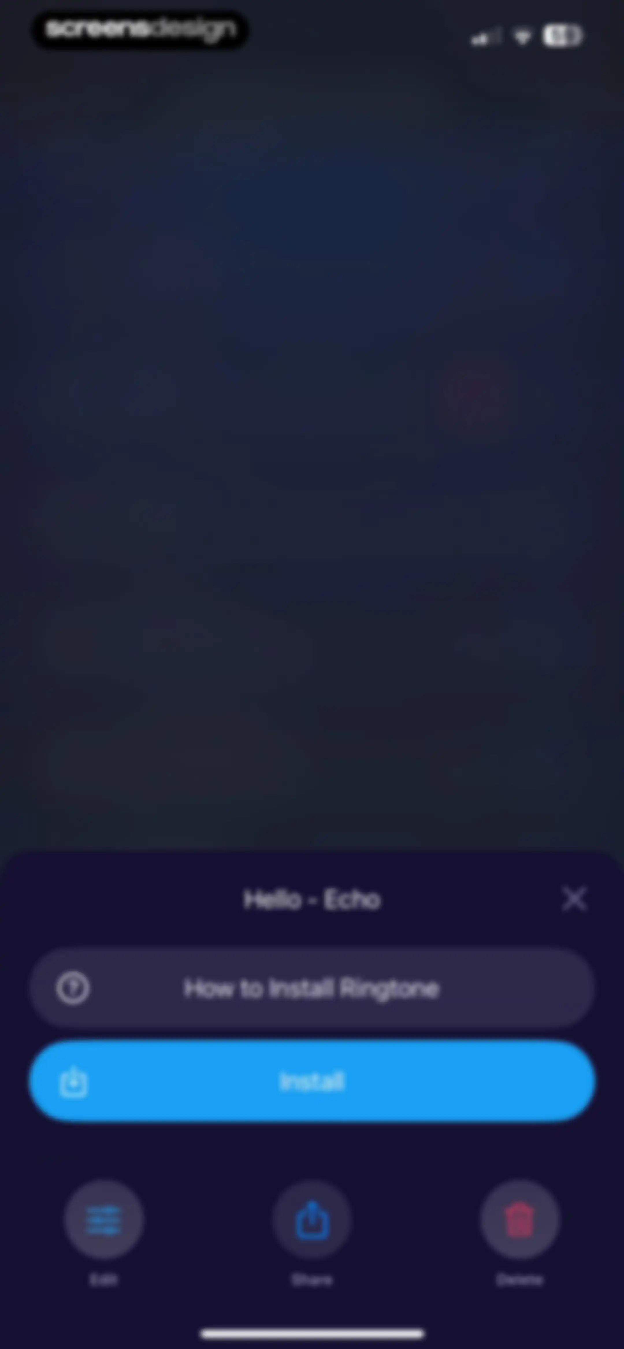 Ringtones for iphone: Ringtune screen 13