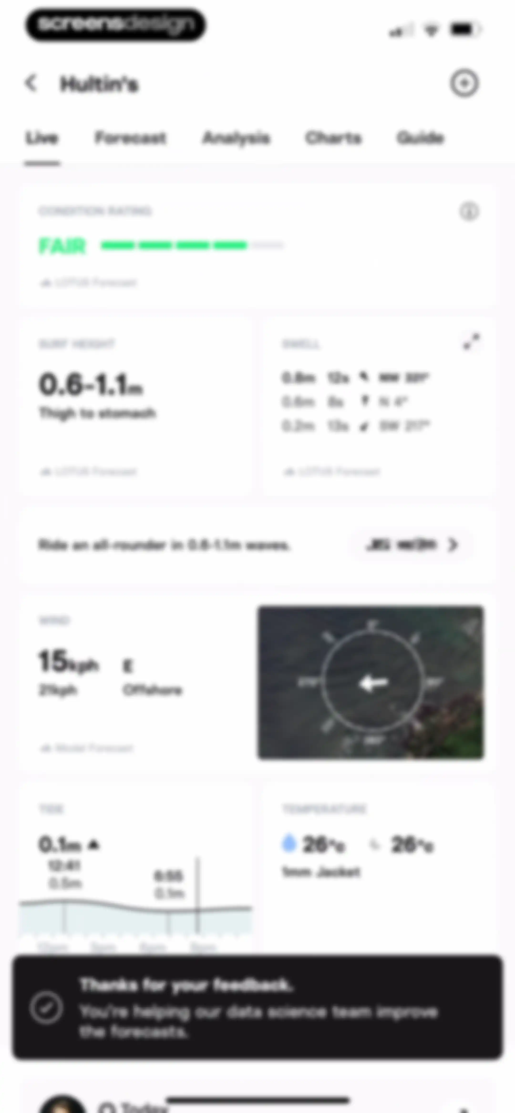 Surfline: Wave & Surf Reports screen 36