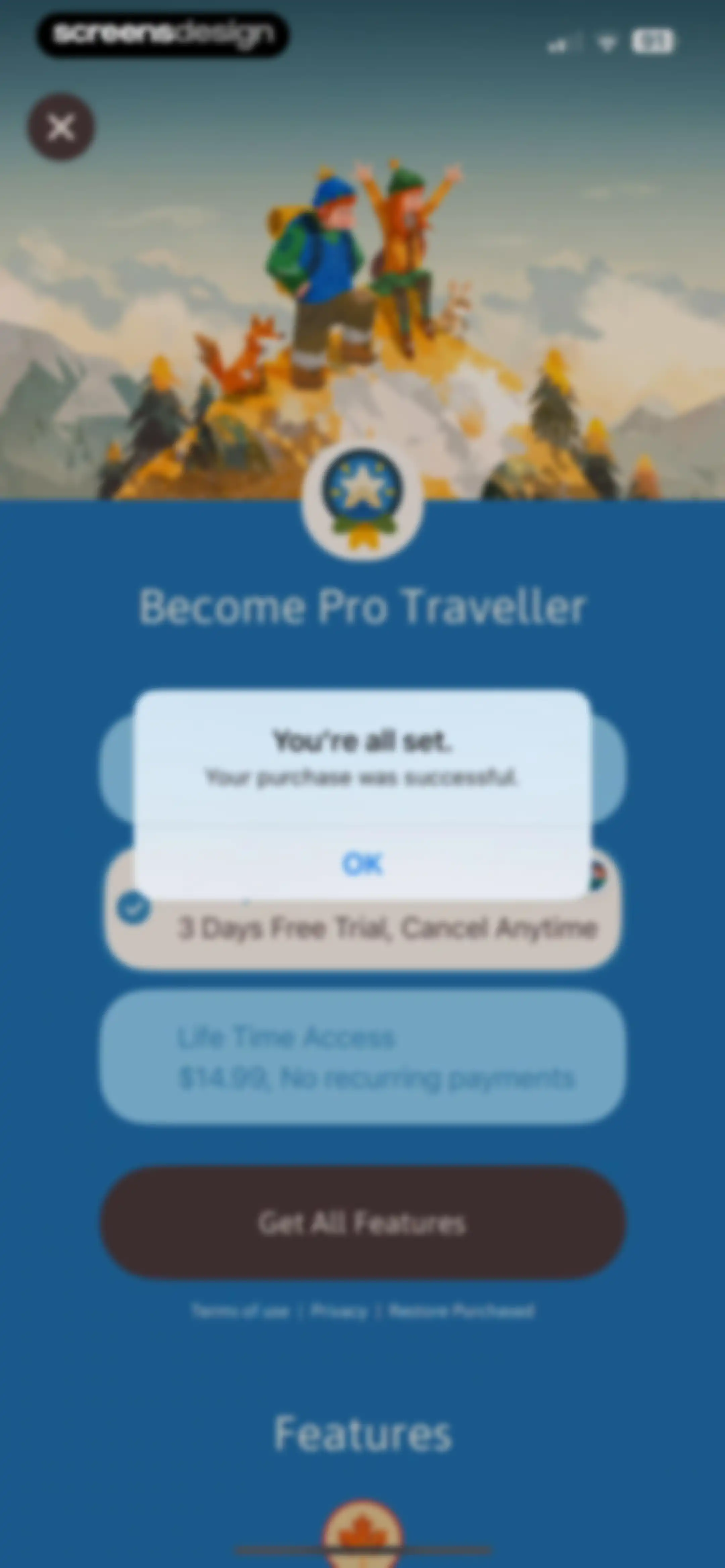 Focus Traveller - Flow Timer screen 17