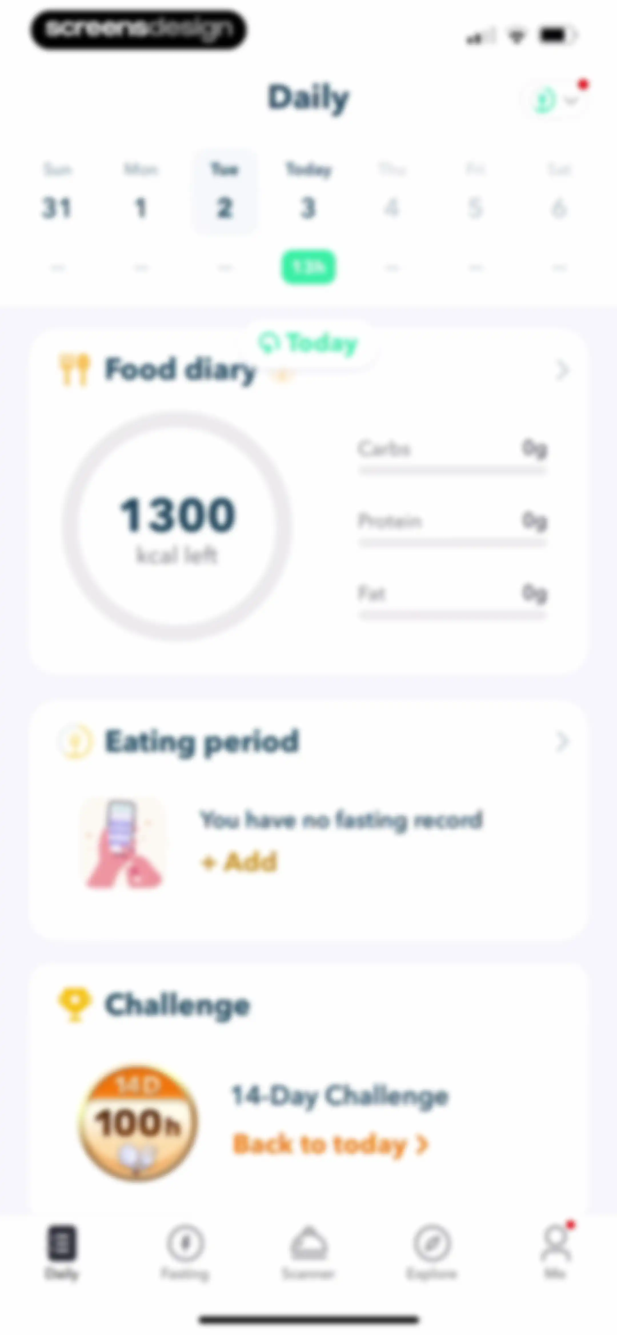 Intermittent Fasting Tracker - screen 163