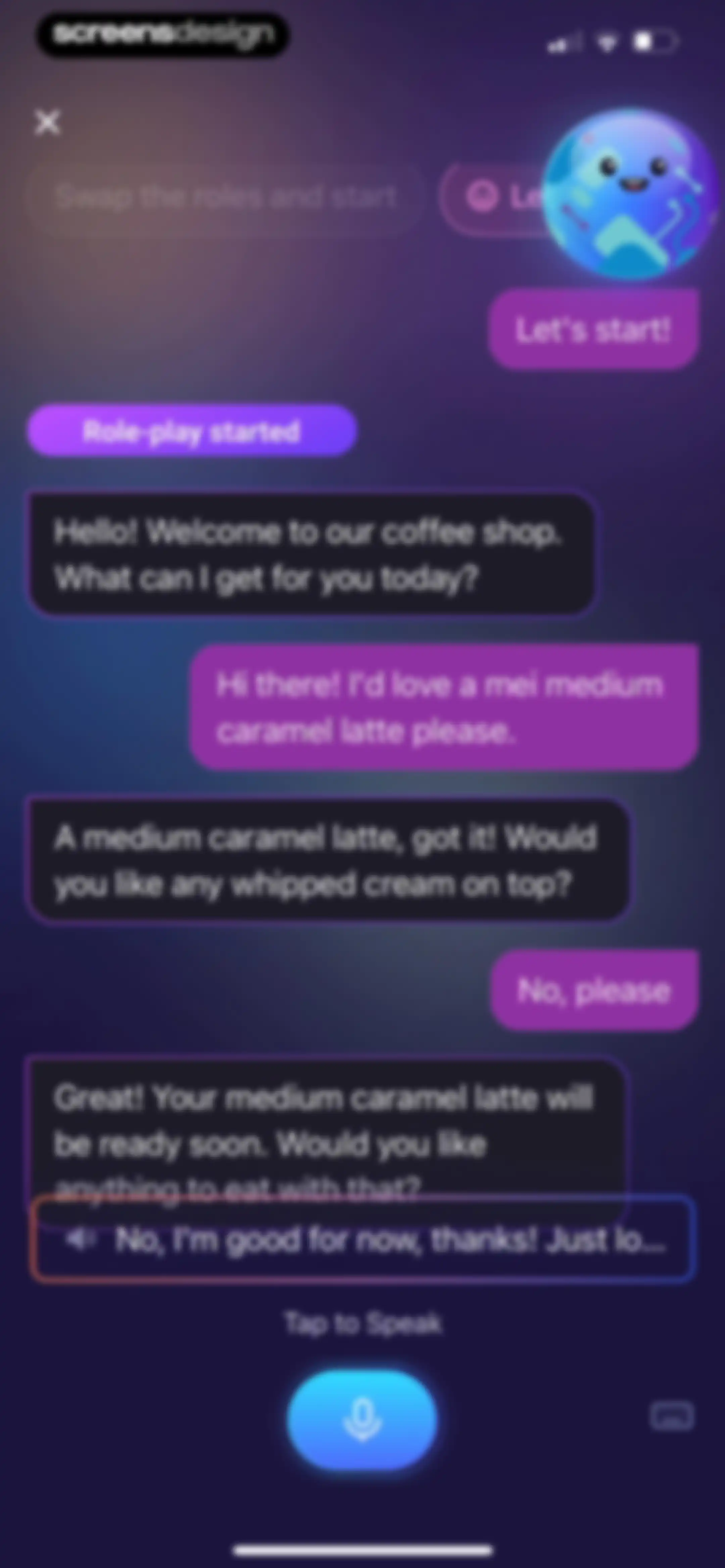 ELSA Speak - English Learning screen 105