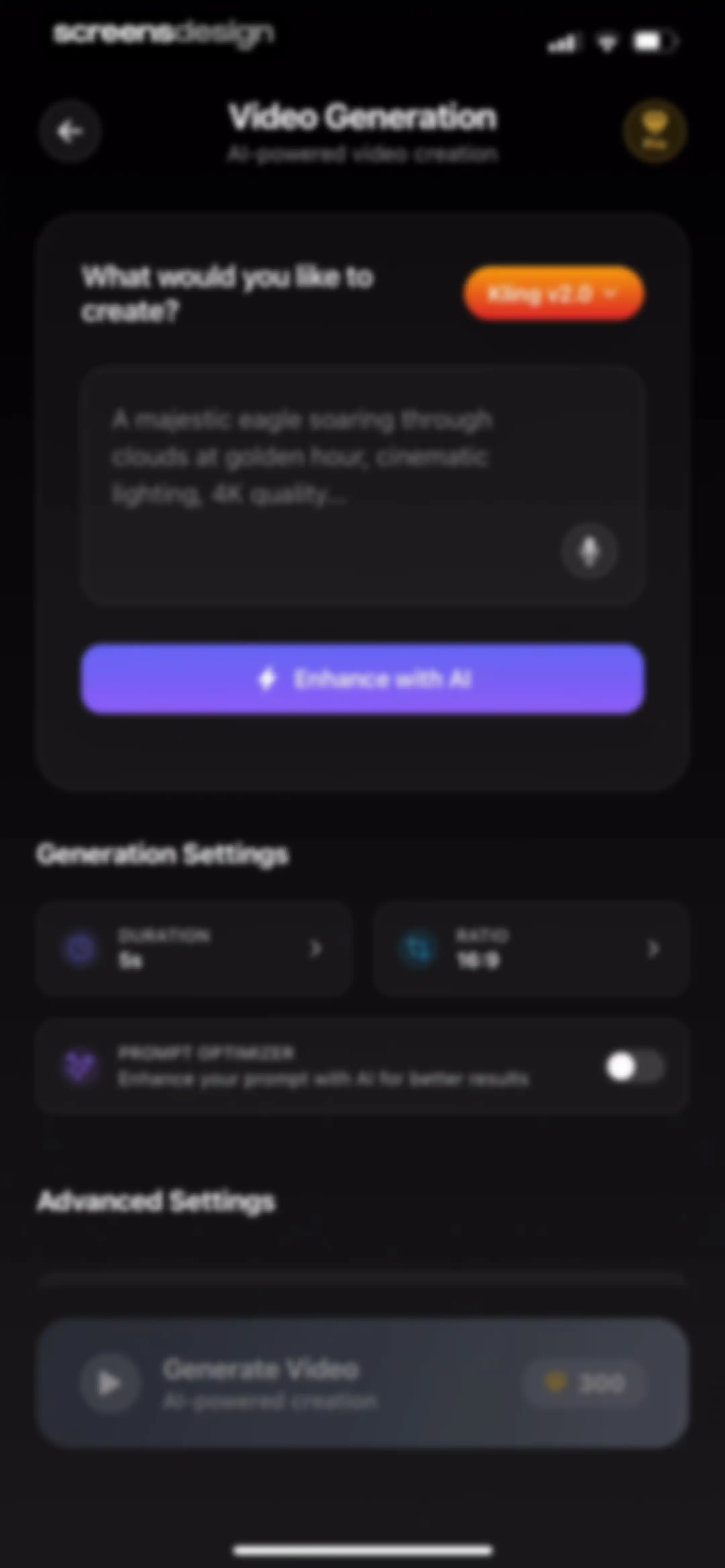 Ceo3 : AI Video Generator screen 17
