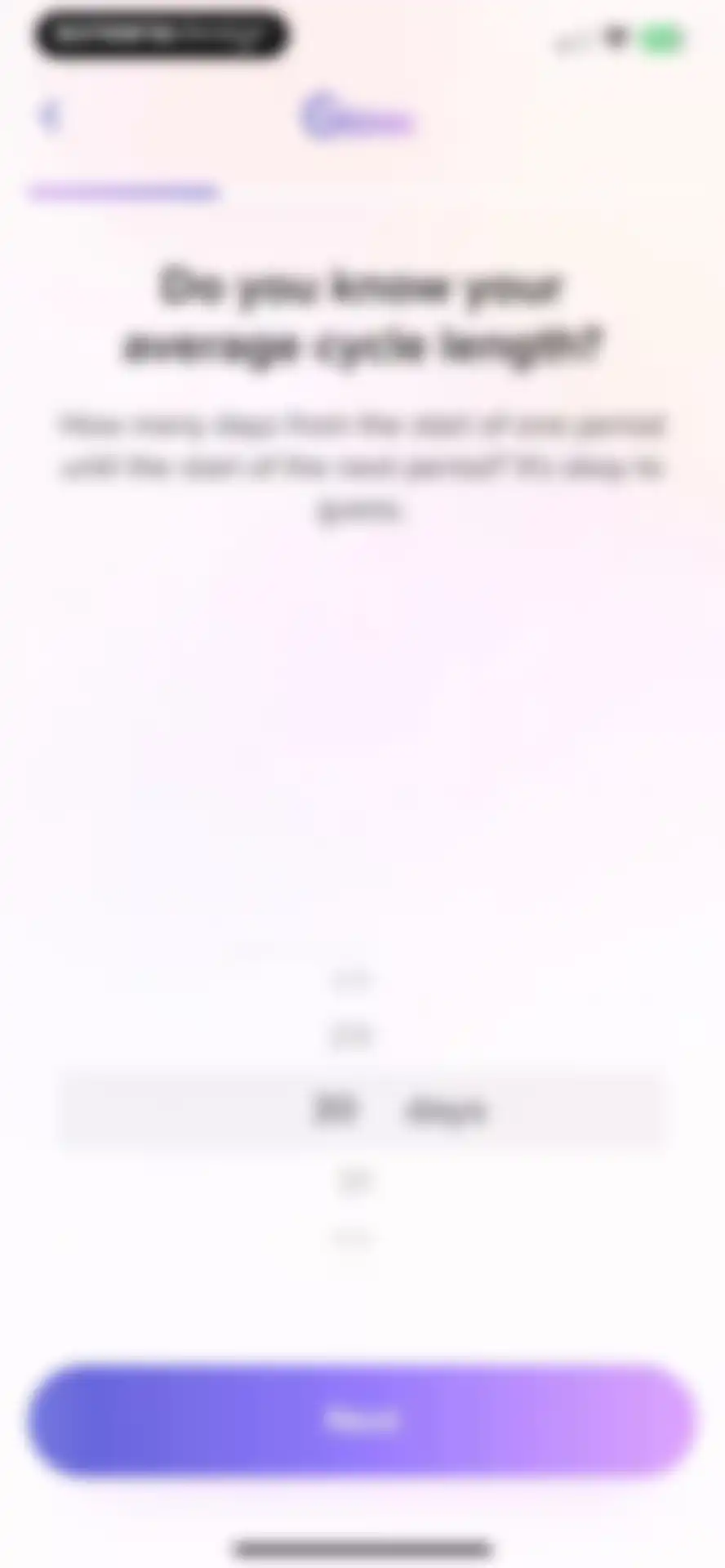 Glow Ovulation & Period App screen 6