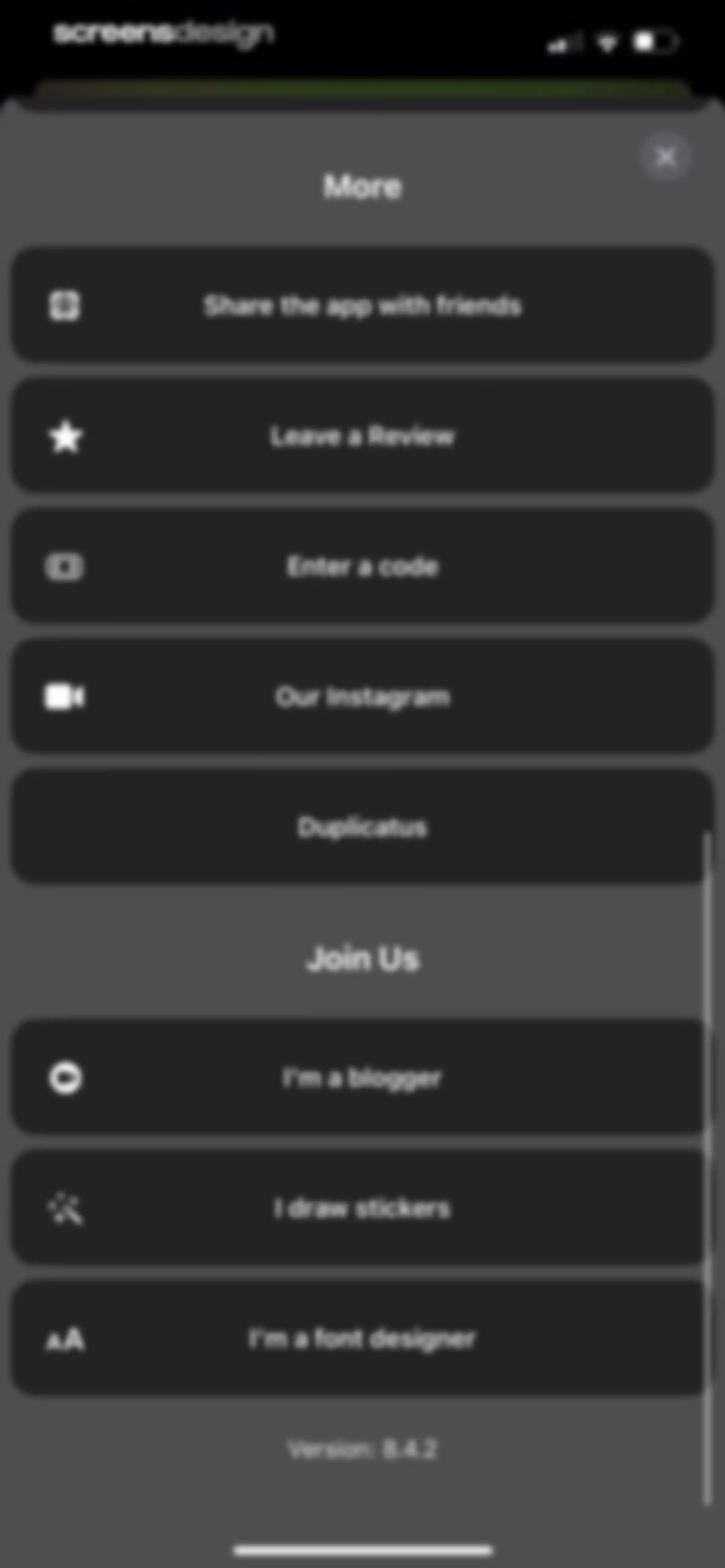 Leto: Font for Instagram Story screen 165