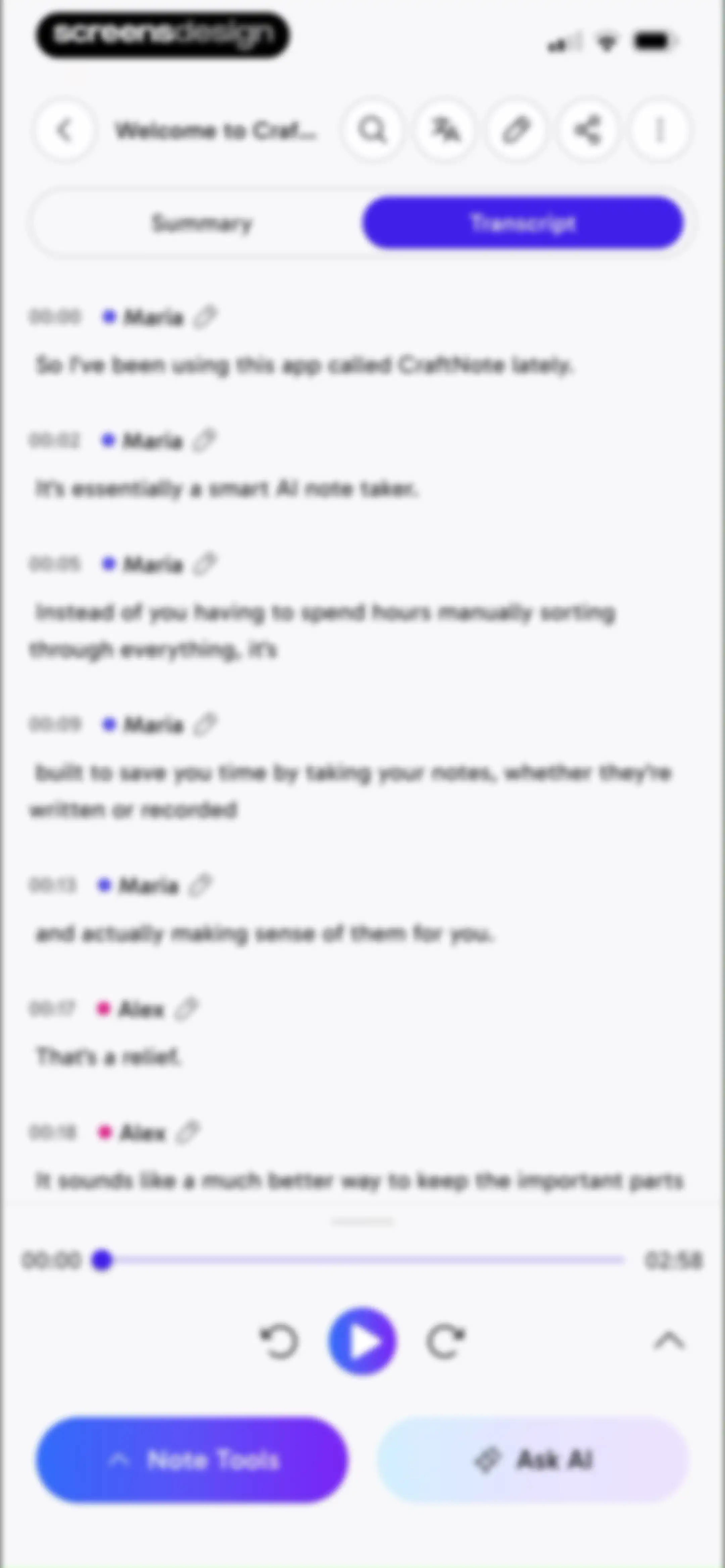 CraftNote: Smart AI Note Taker screen 48