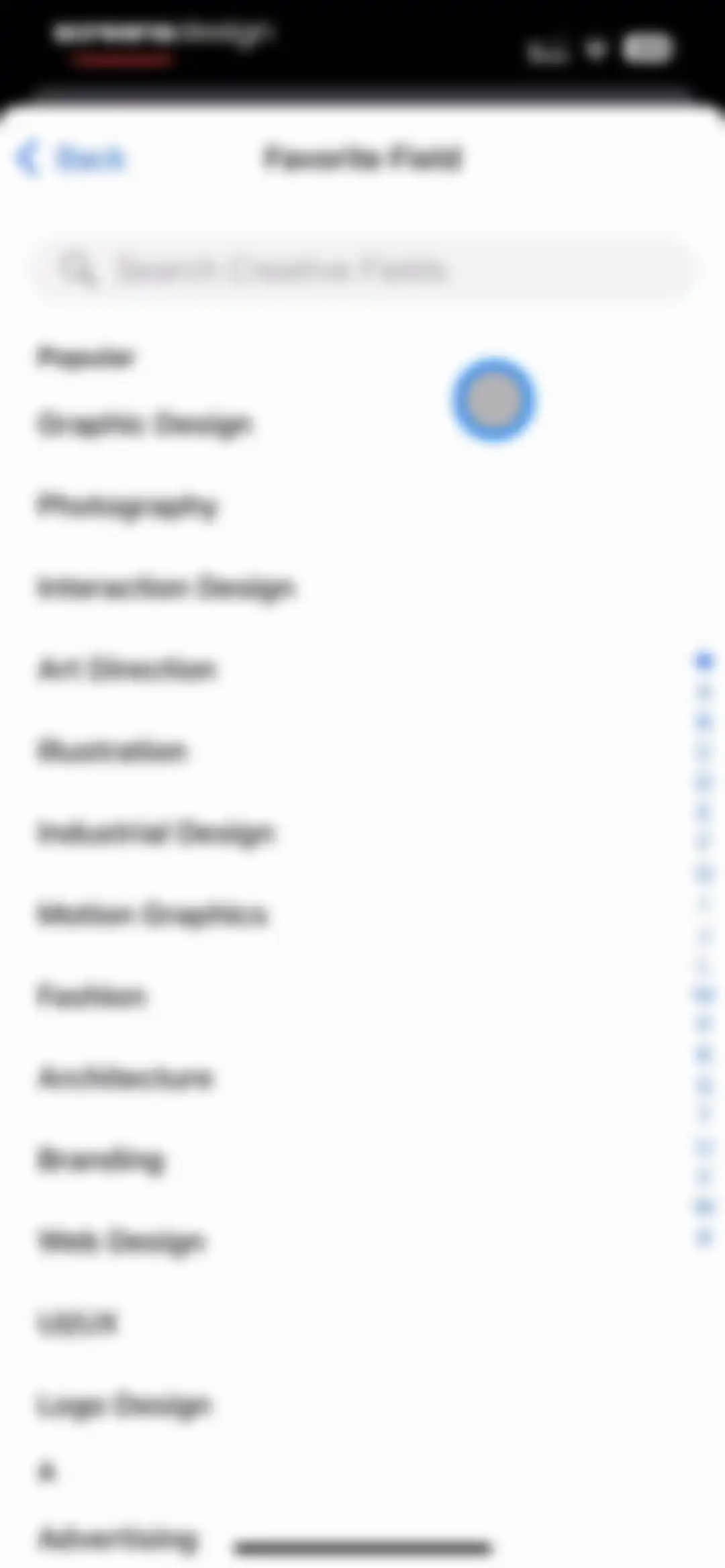 Behance – Creative Portfolios screen 150