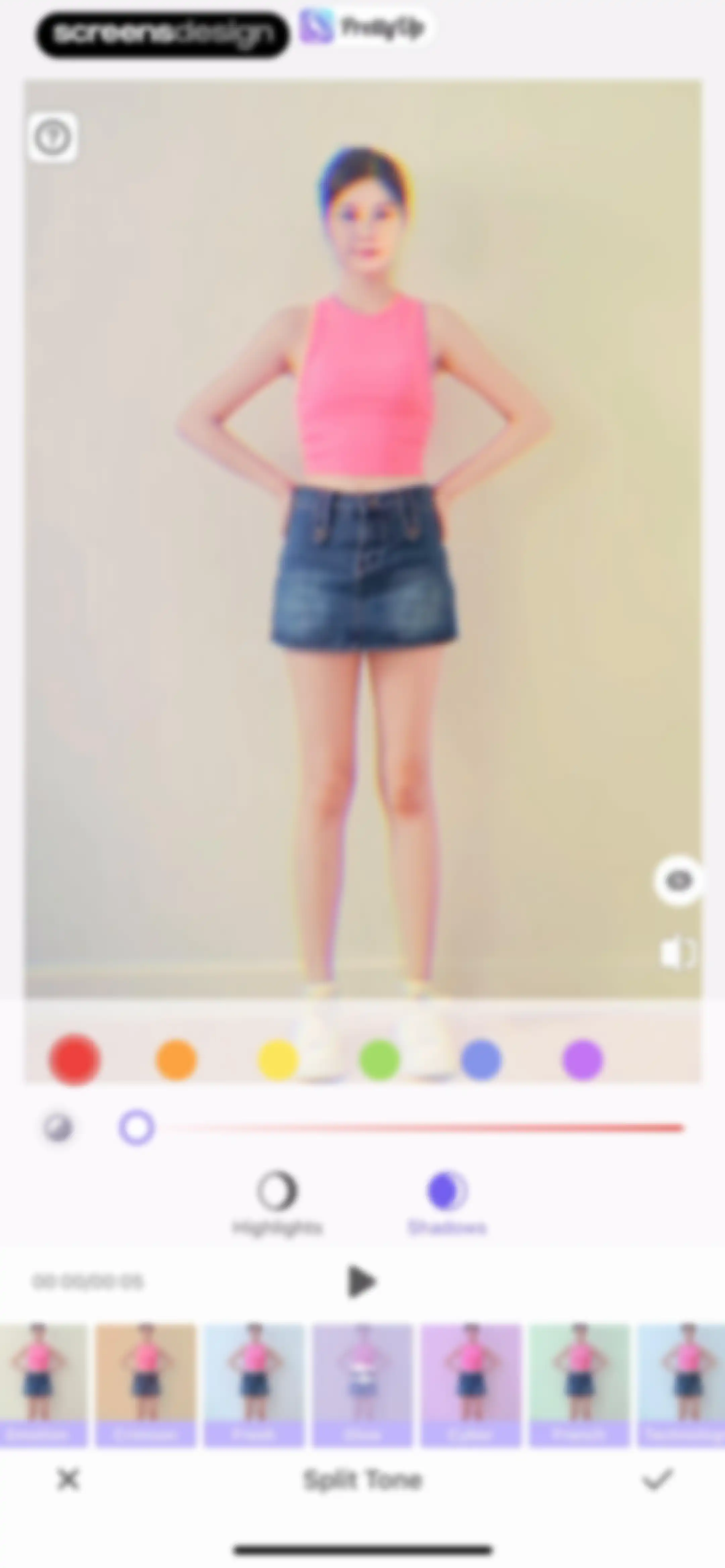 PrettyUp - Body Editor Video screen 62