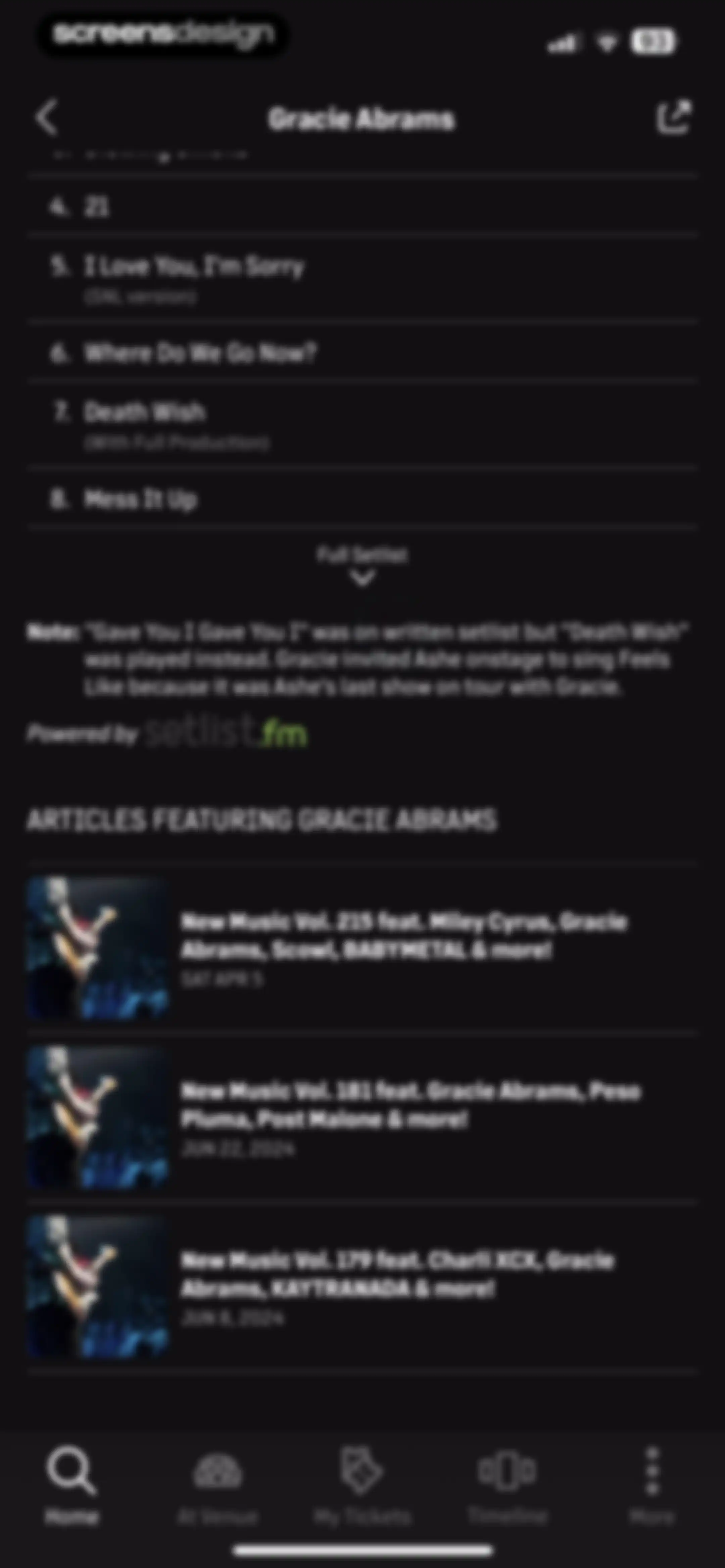 Live Nation – For Concert Fans screen 73