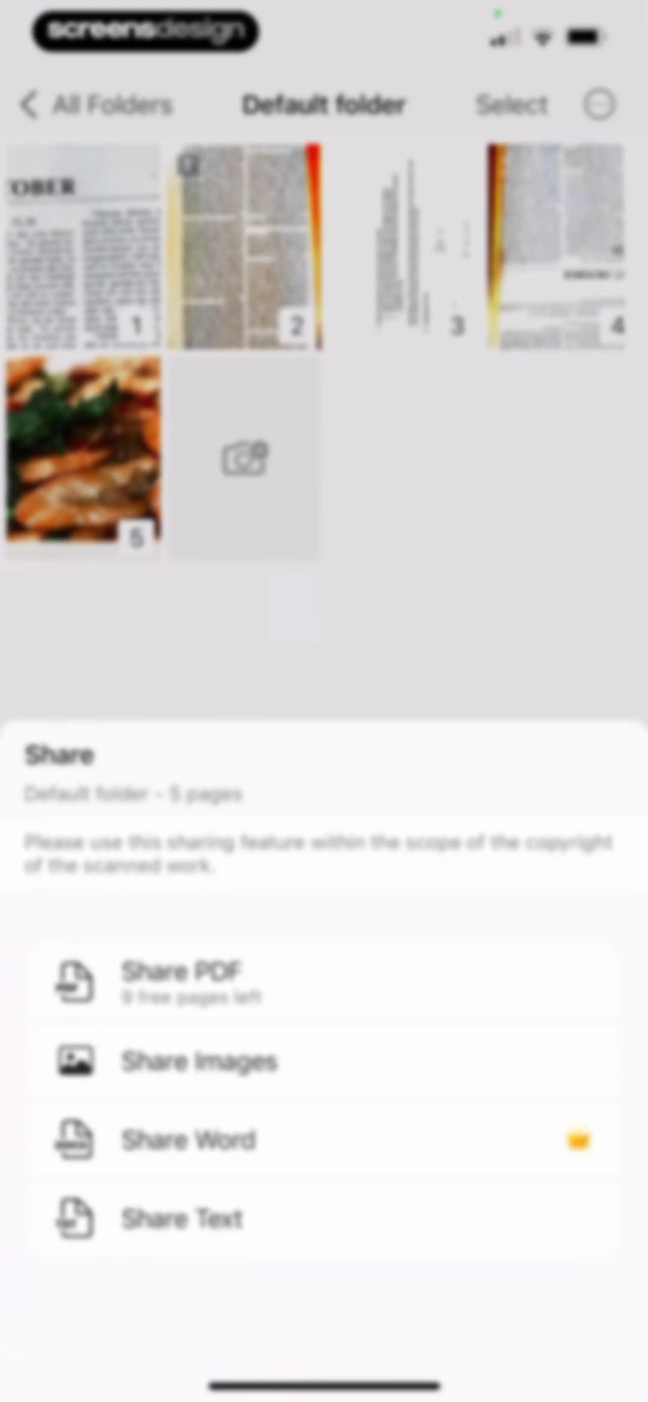 vFlat Scan - PDF & OCR Scanner screen 55
