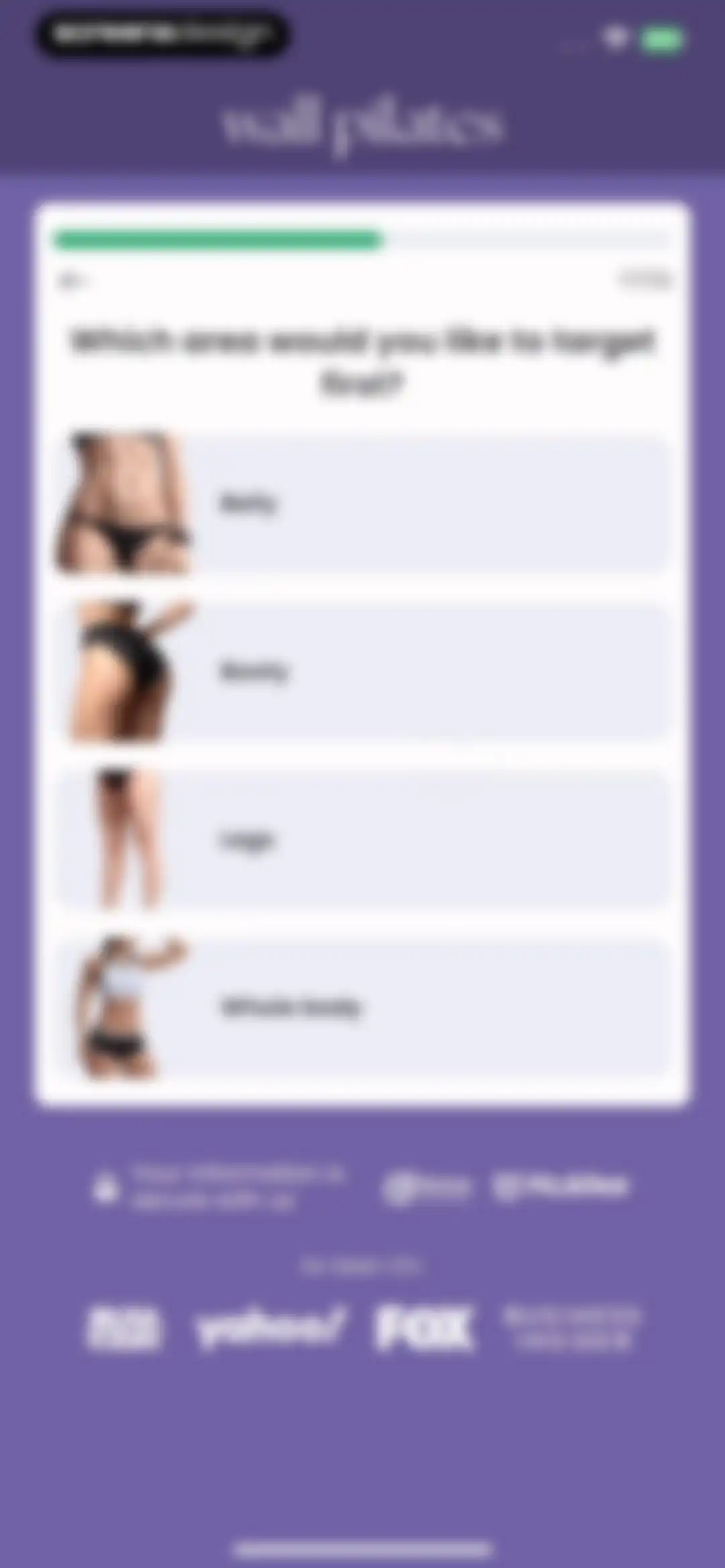 Wall Pilates: Fit Weight Loss screen 21