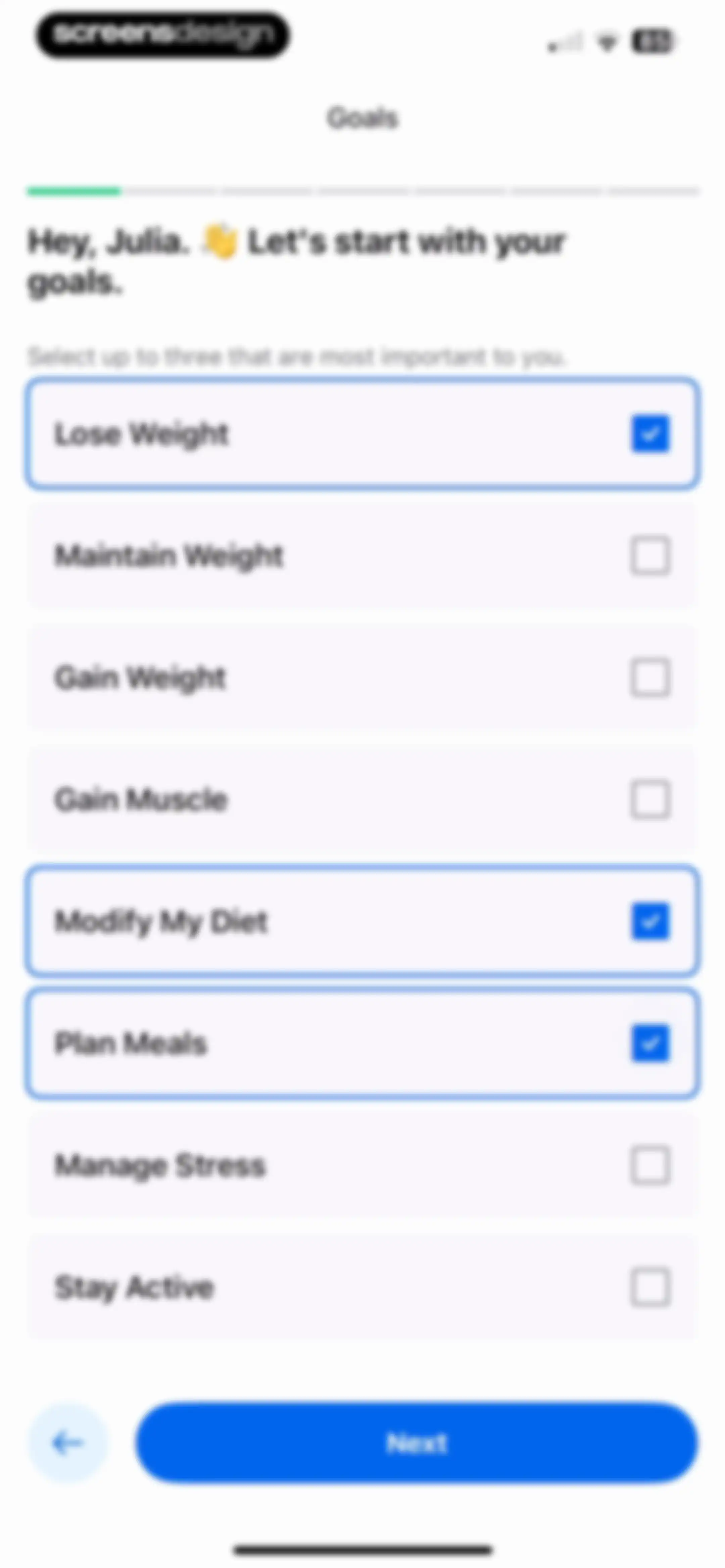 MyFitnessPal: Calorie Counter screen 7