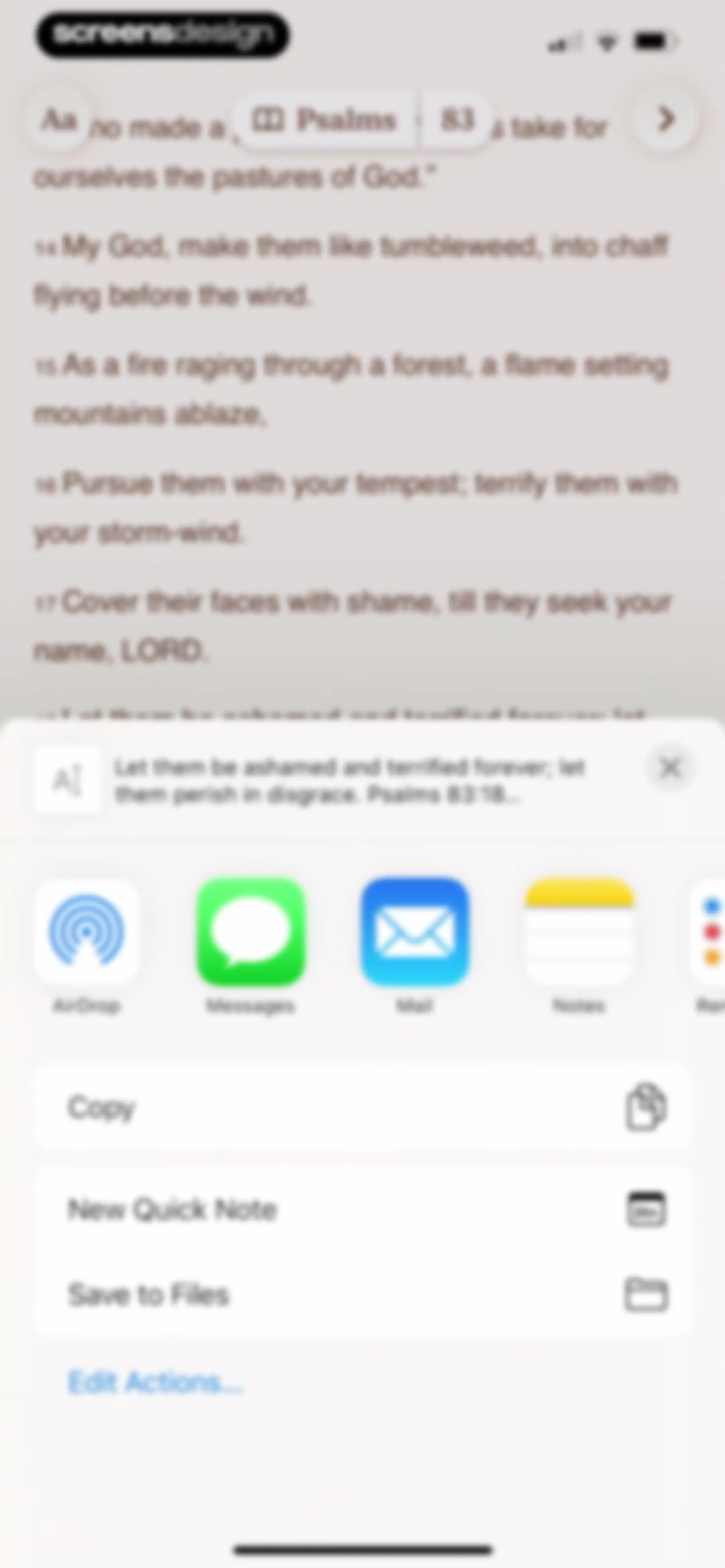 Haven - Bible Chat screen 62