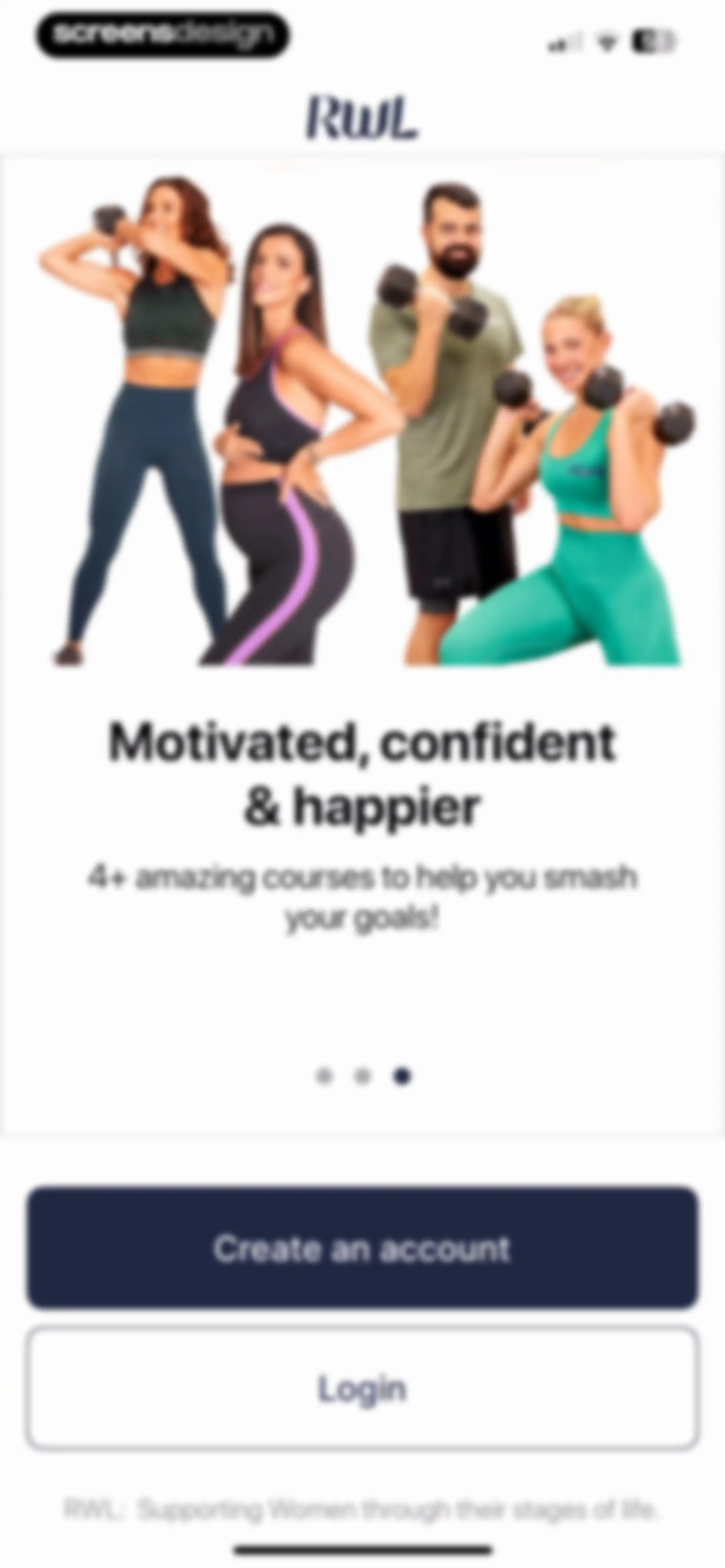Results Wellness Lifestyle screen 5