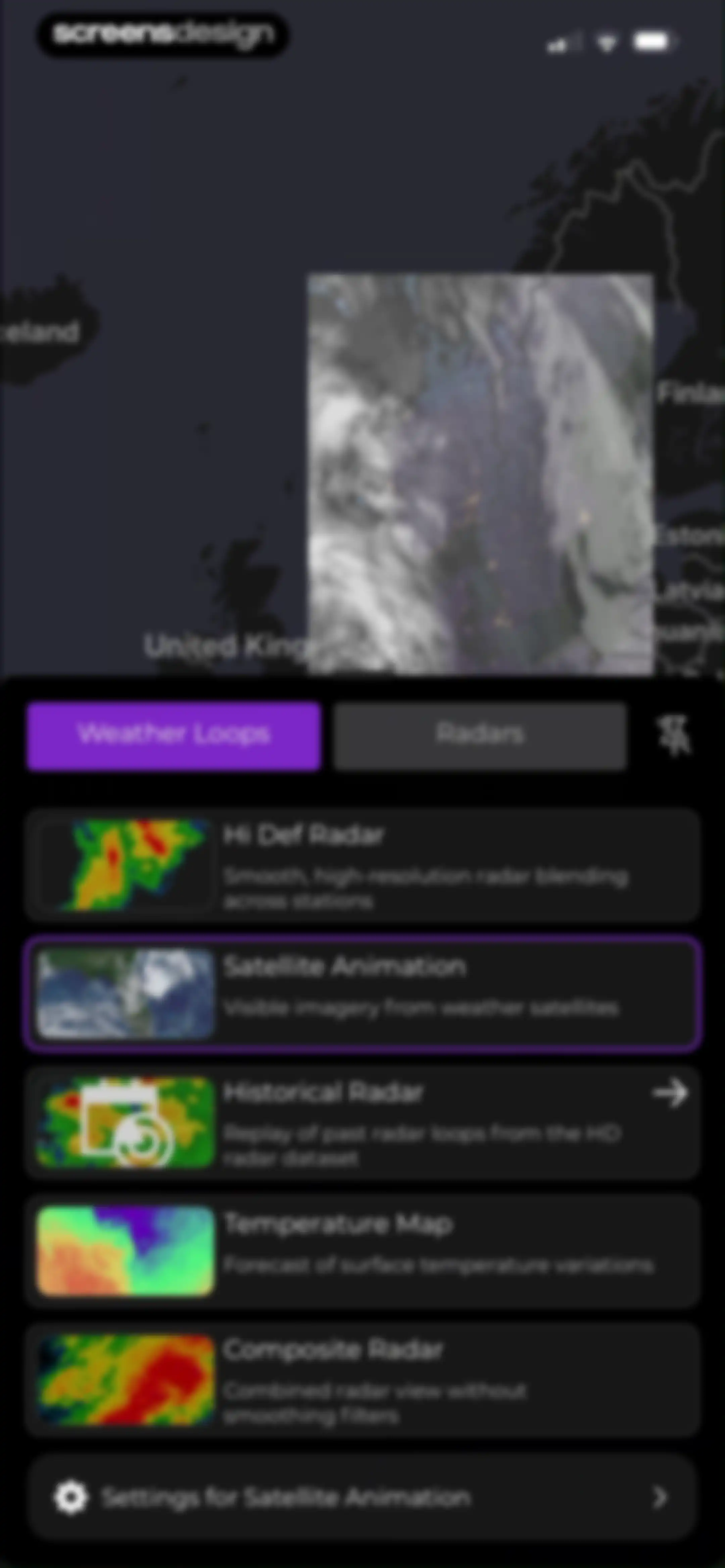 MyRadar Accurate Weather Radar screen 43