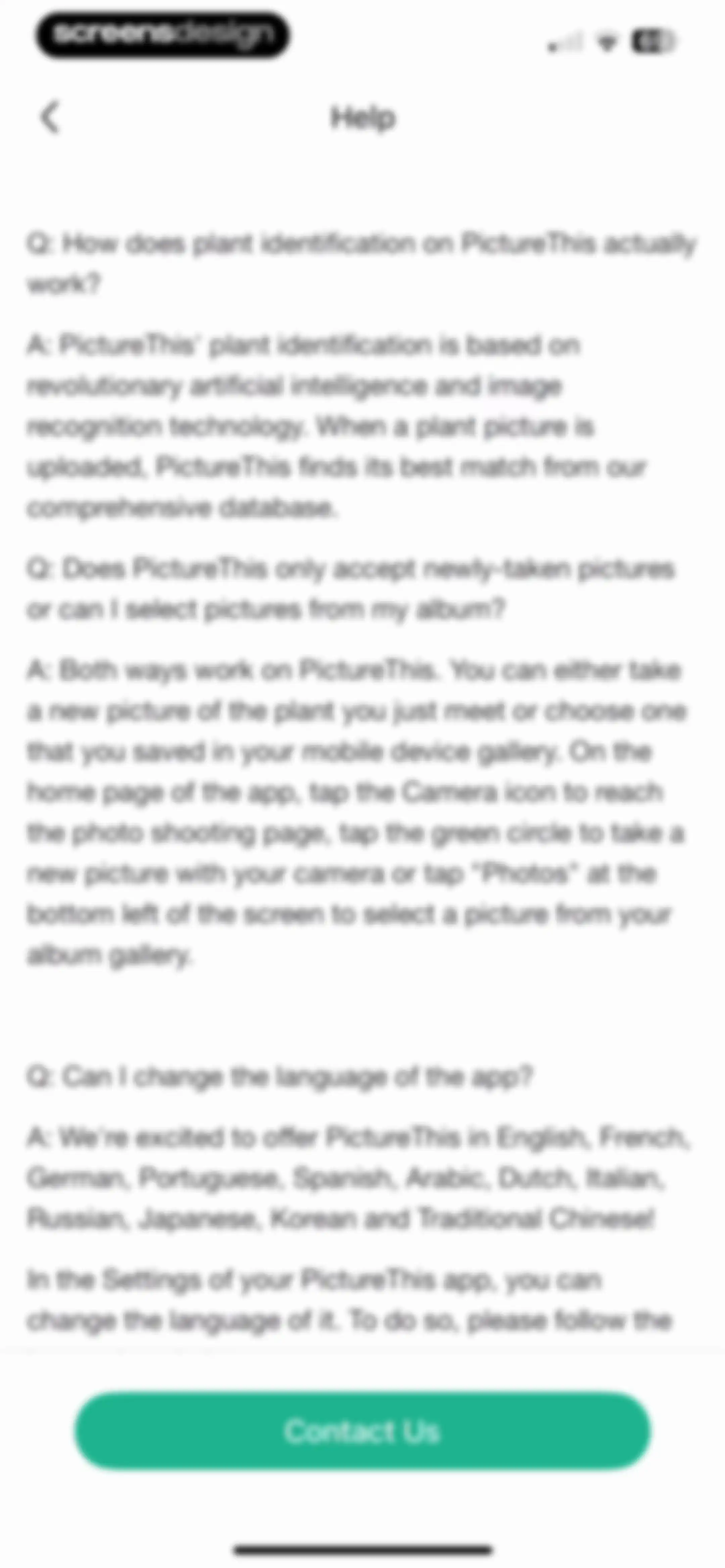PictureThis - Plant Identifier screen 217