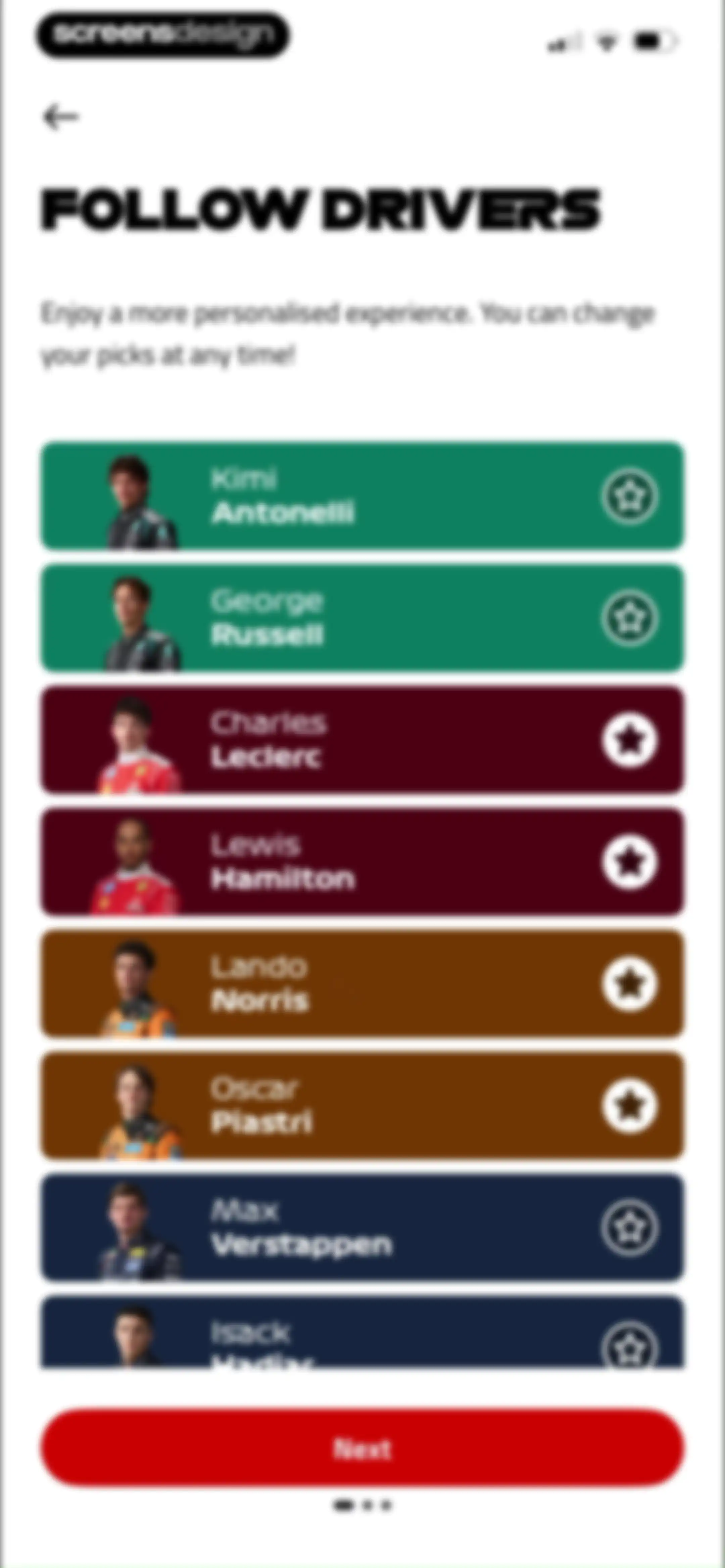 Formula 1® screen 8