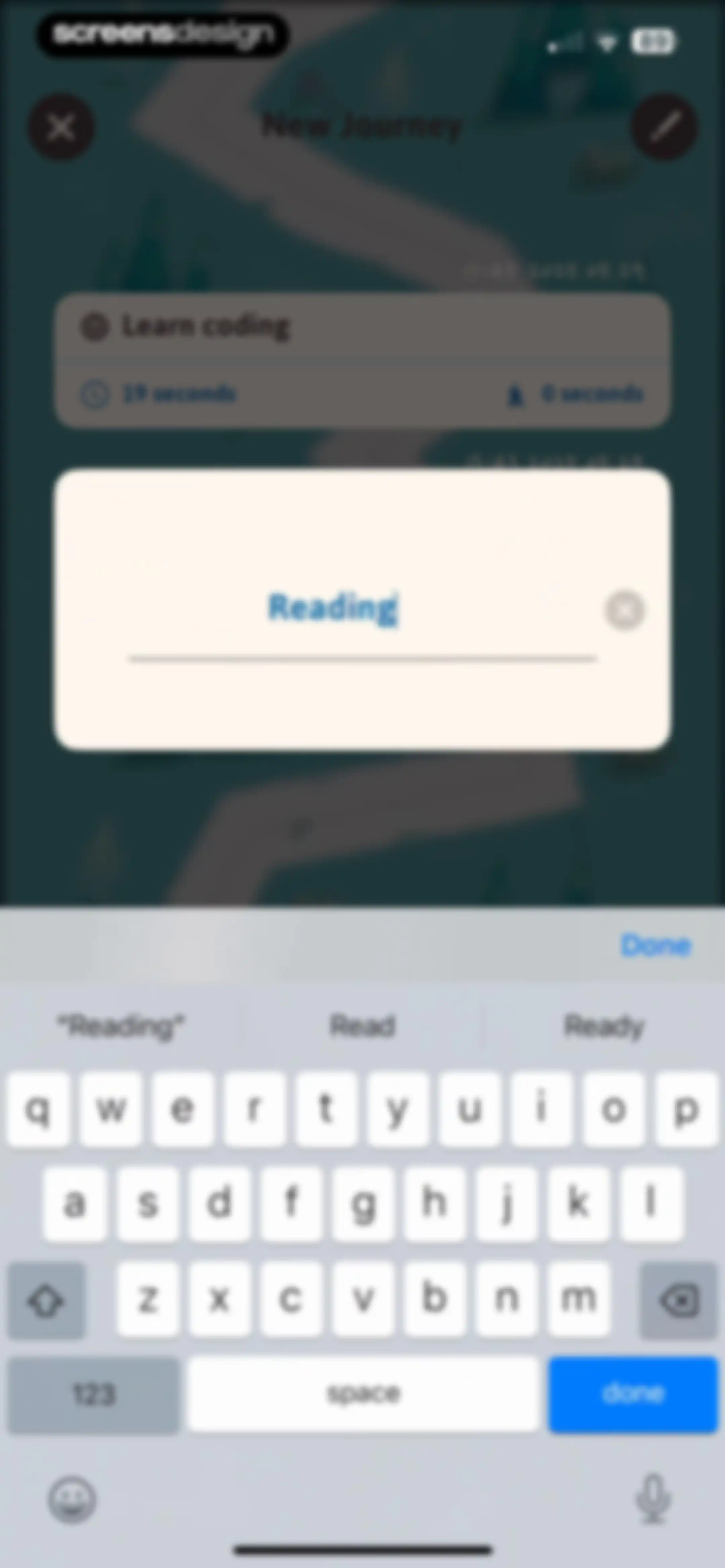 Focus Traveller - Flow Timer screen 75