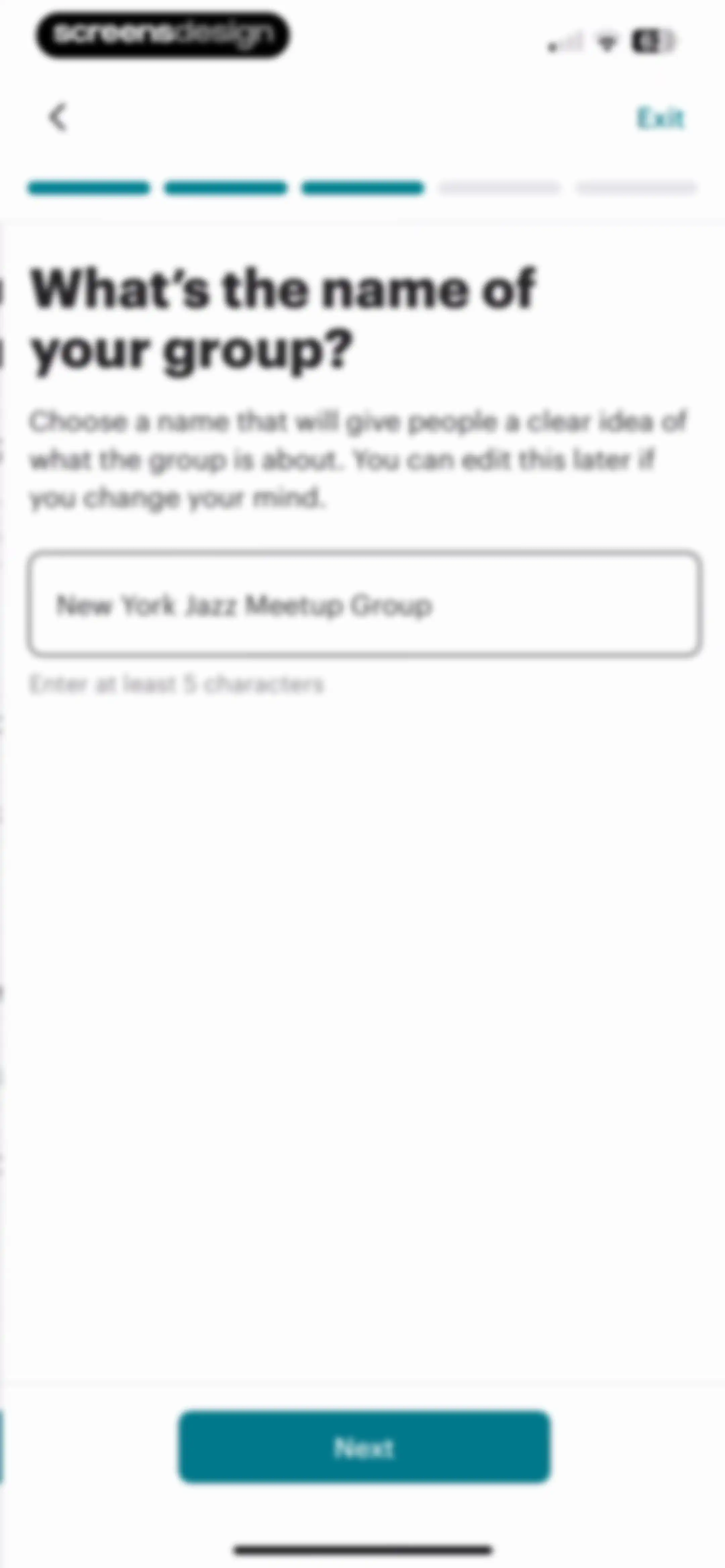 Meetup: Social Events & Groups screen 107