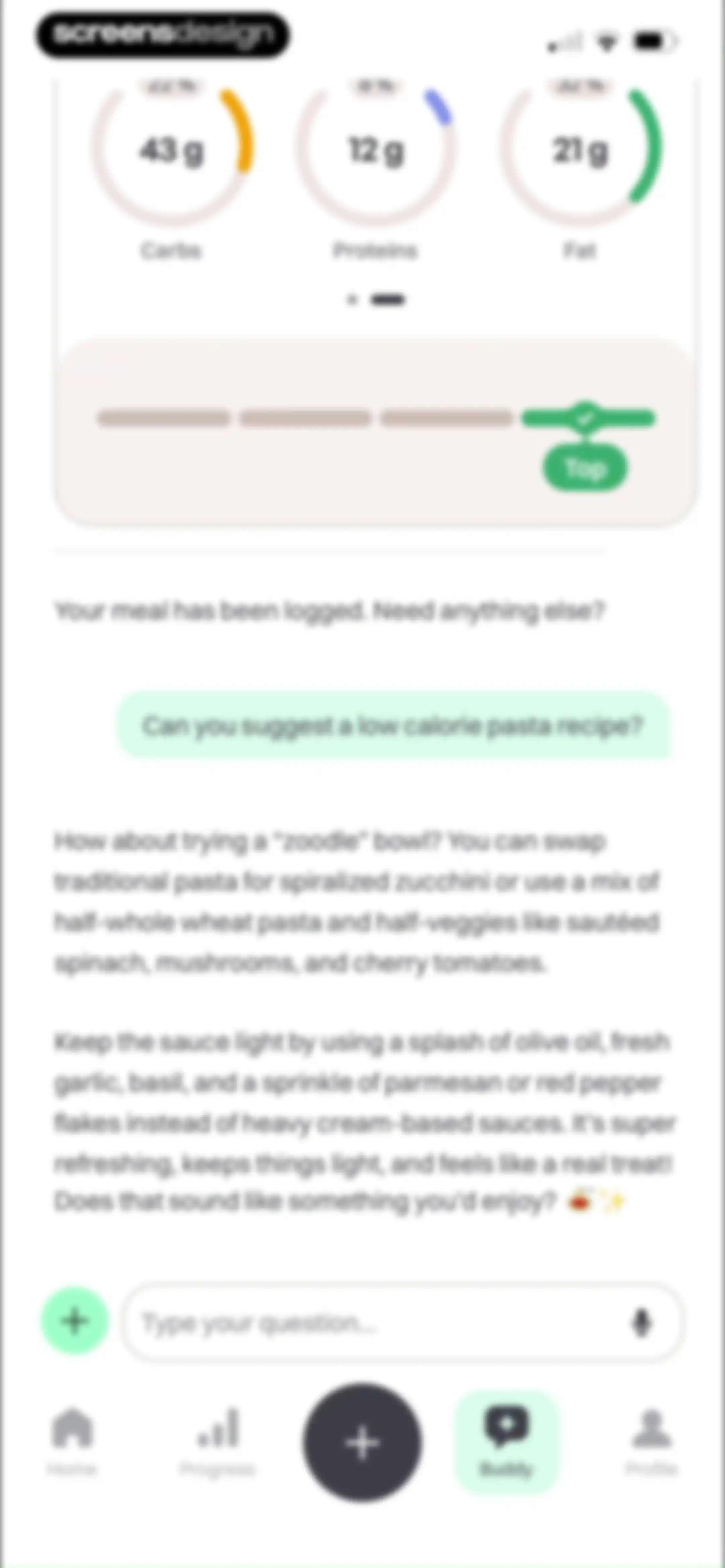 WeightBuddy: Calorie Tracker screen 114