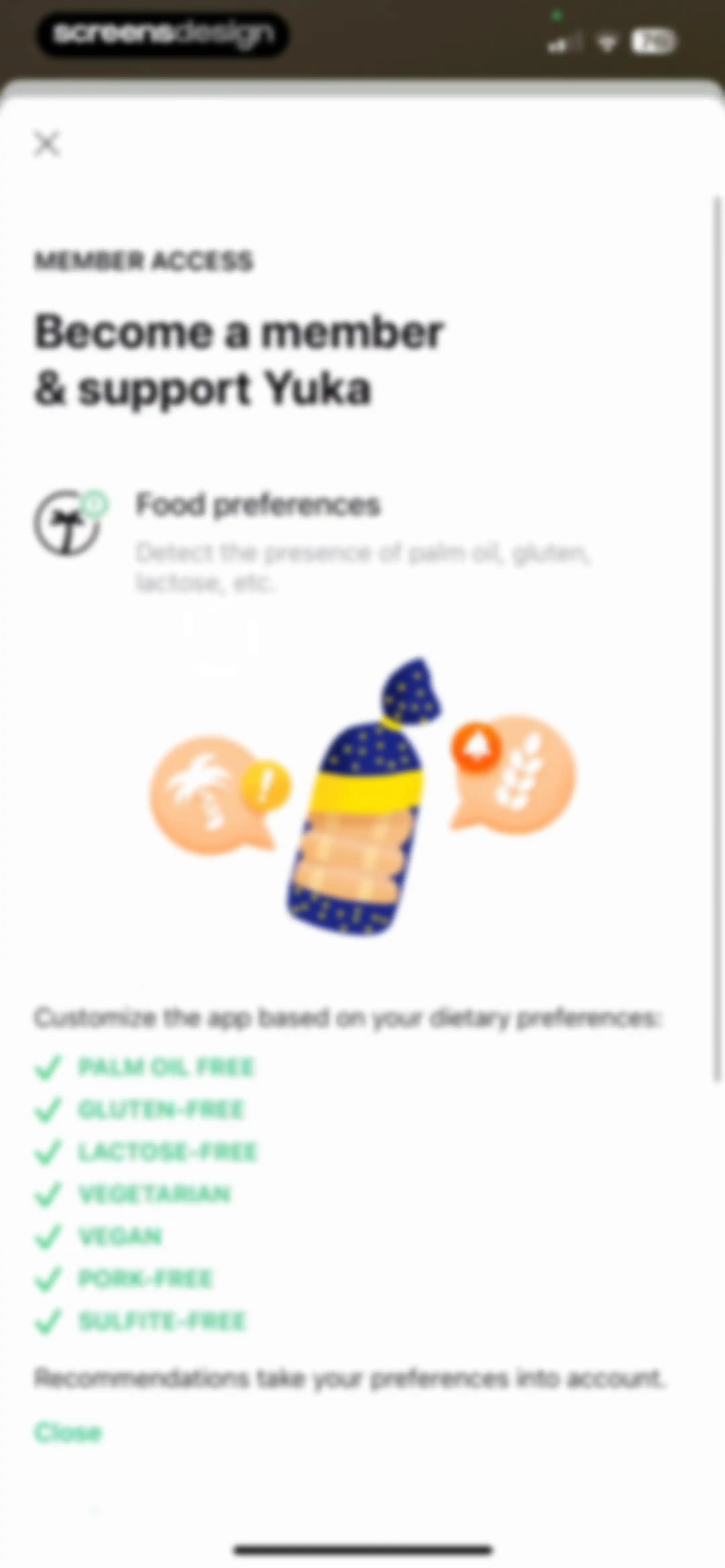 Yuka - Food & Cosmetic Scanner screen 18