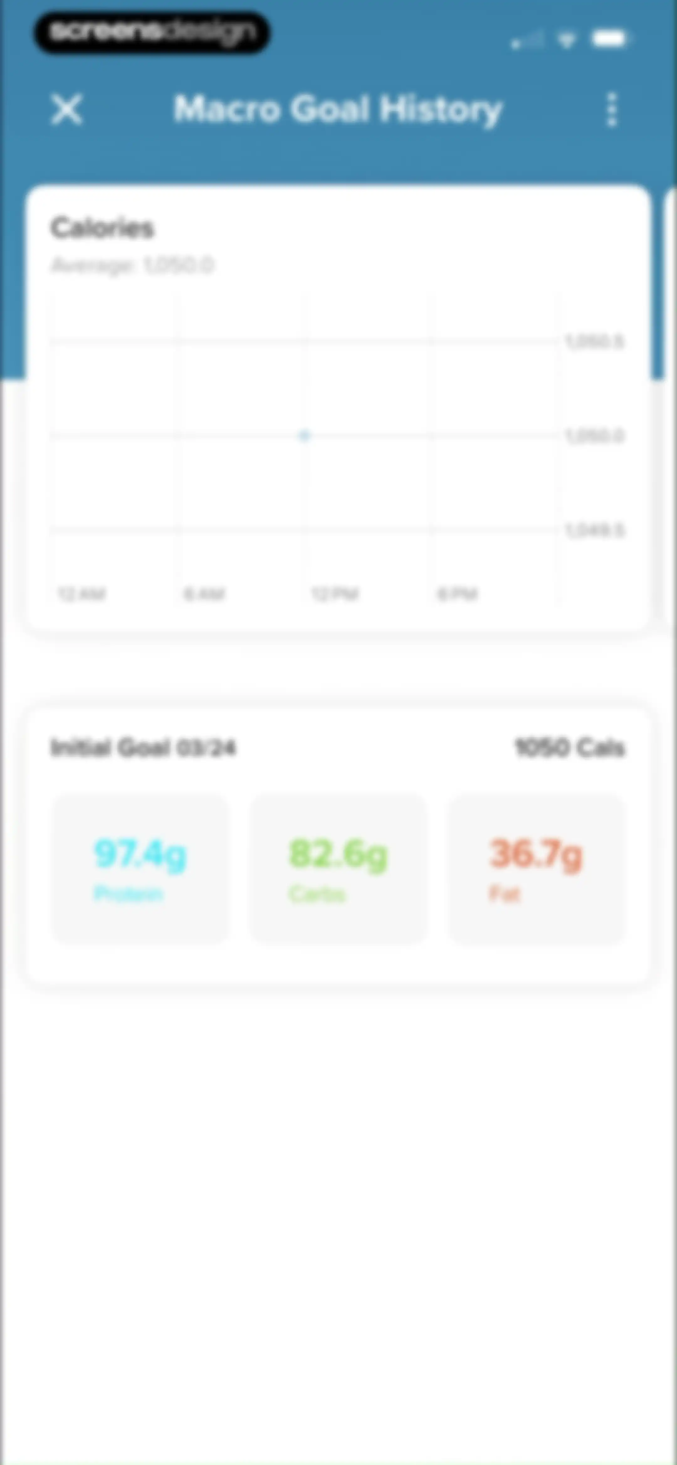 My Macros+ | Macro Tracker screen 177