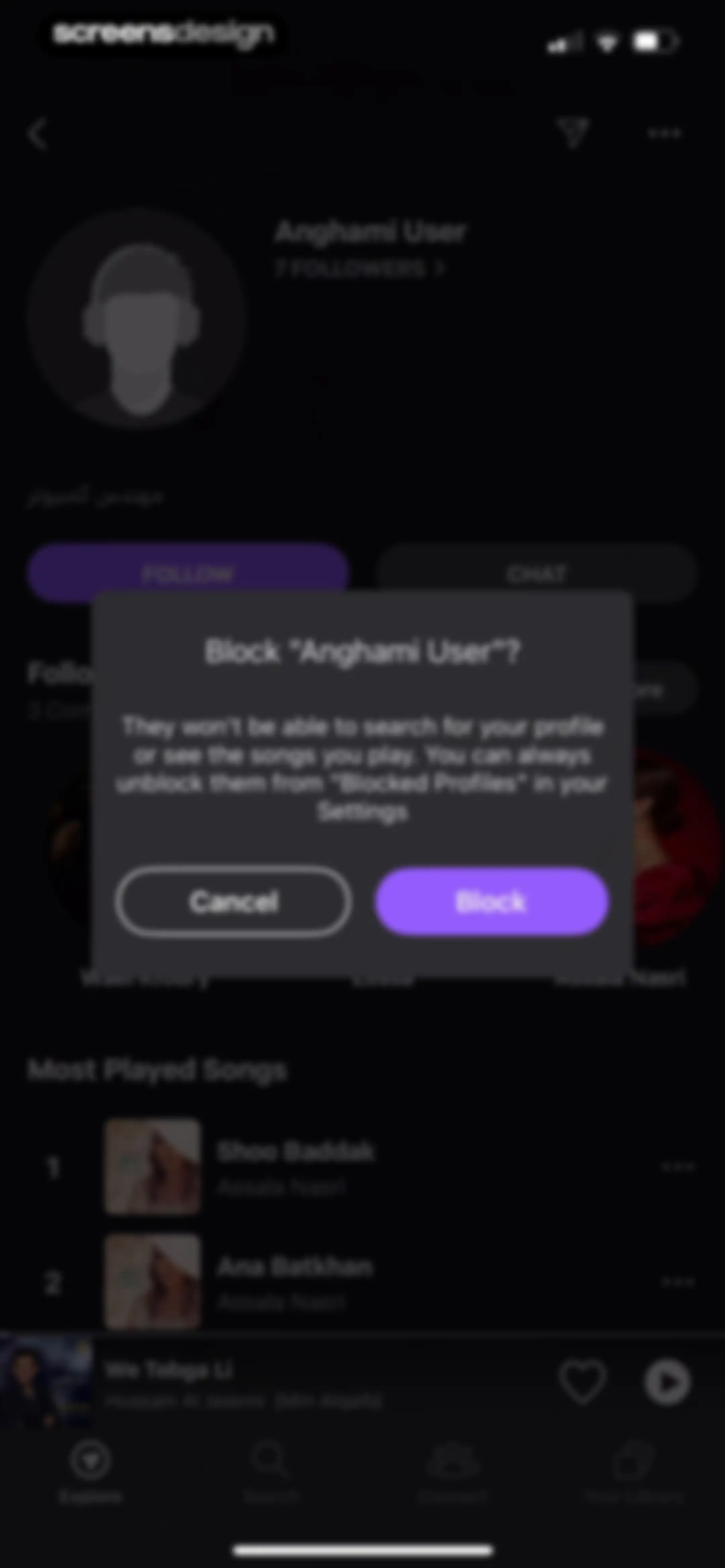Anghami: Play Music & Podcasts screen 71