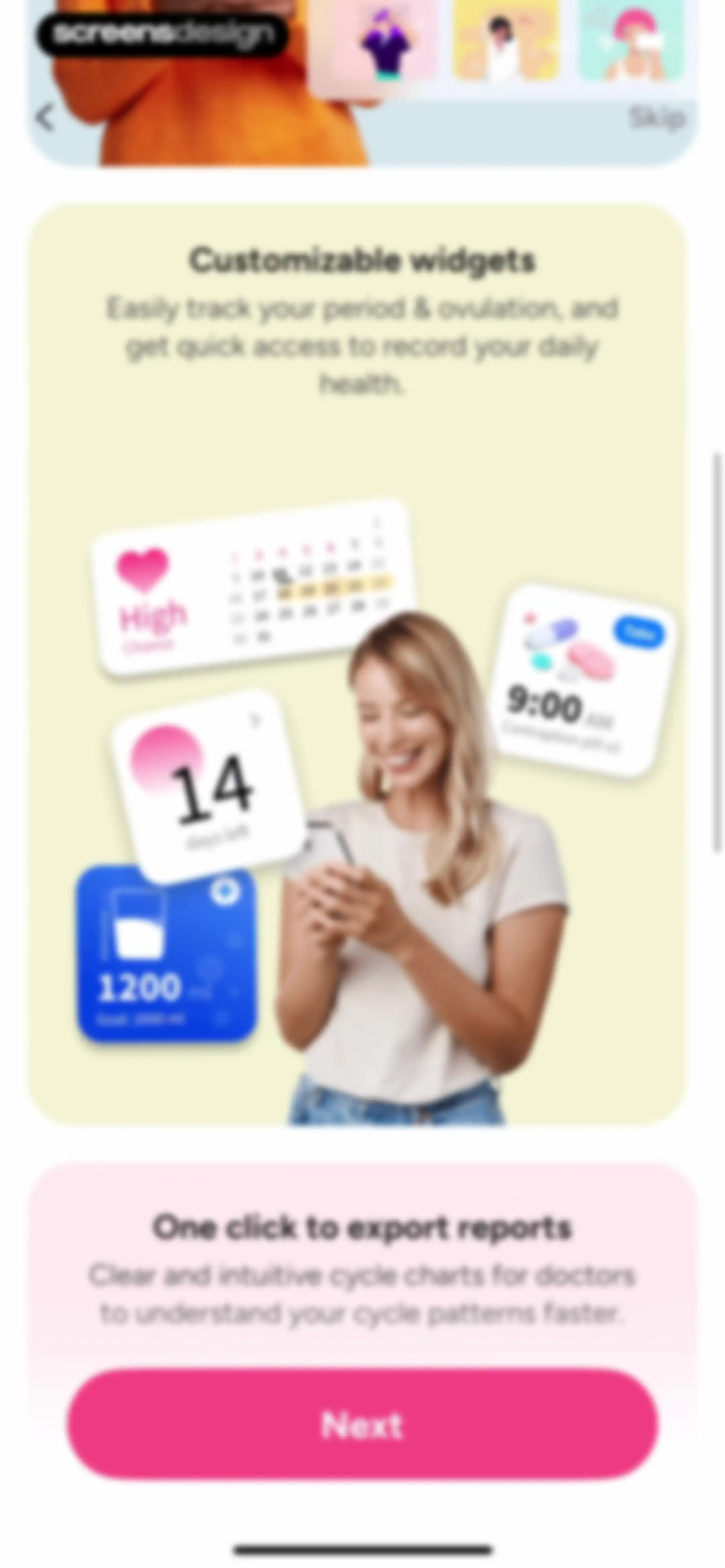 Period Tracker Period Calendar screen 22
