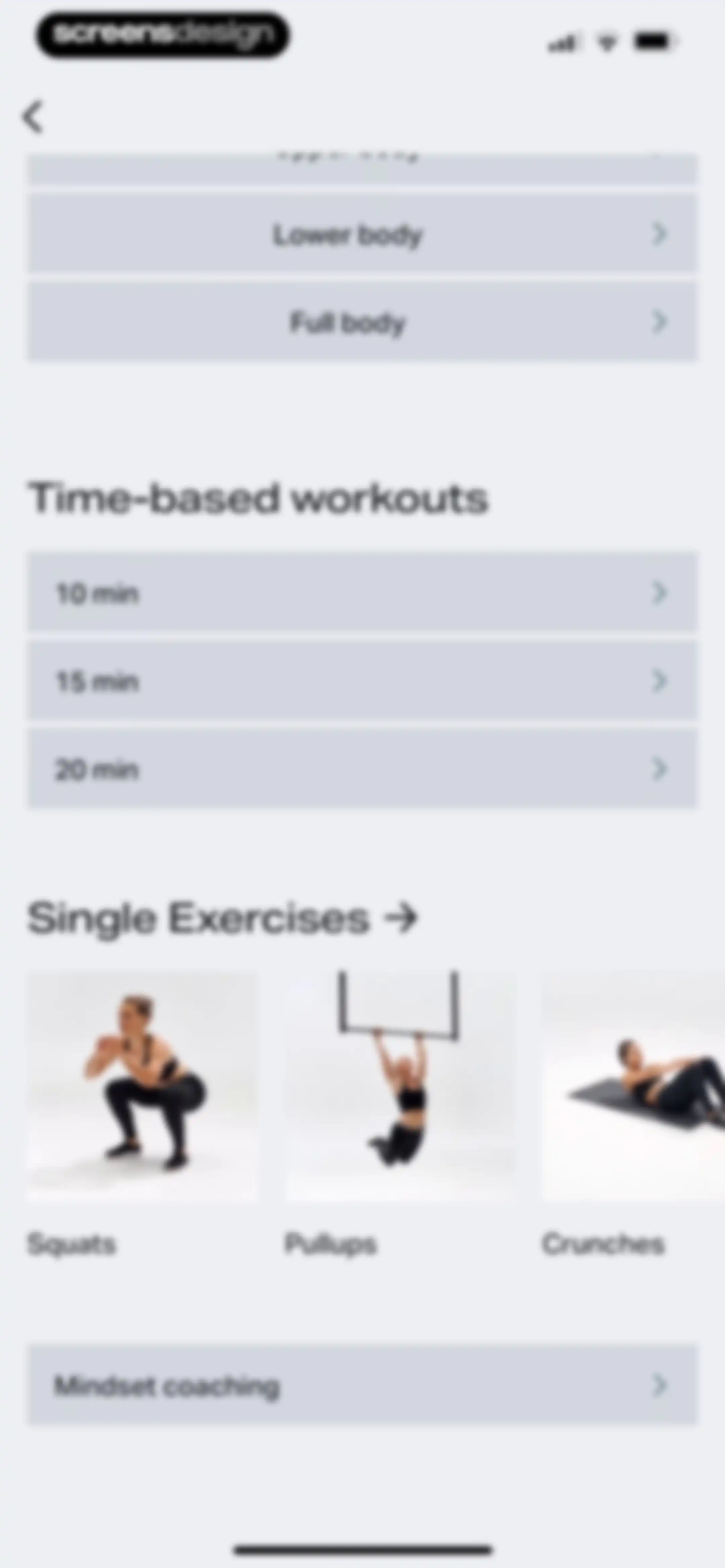 Freeletics: Workouts & Fitness screen 101