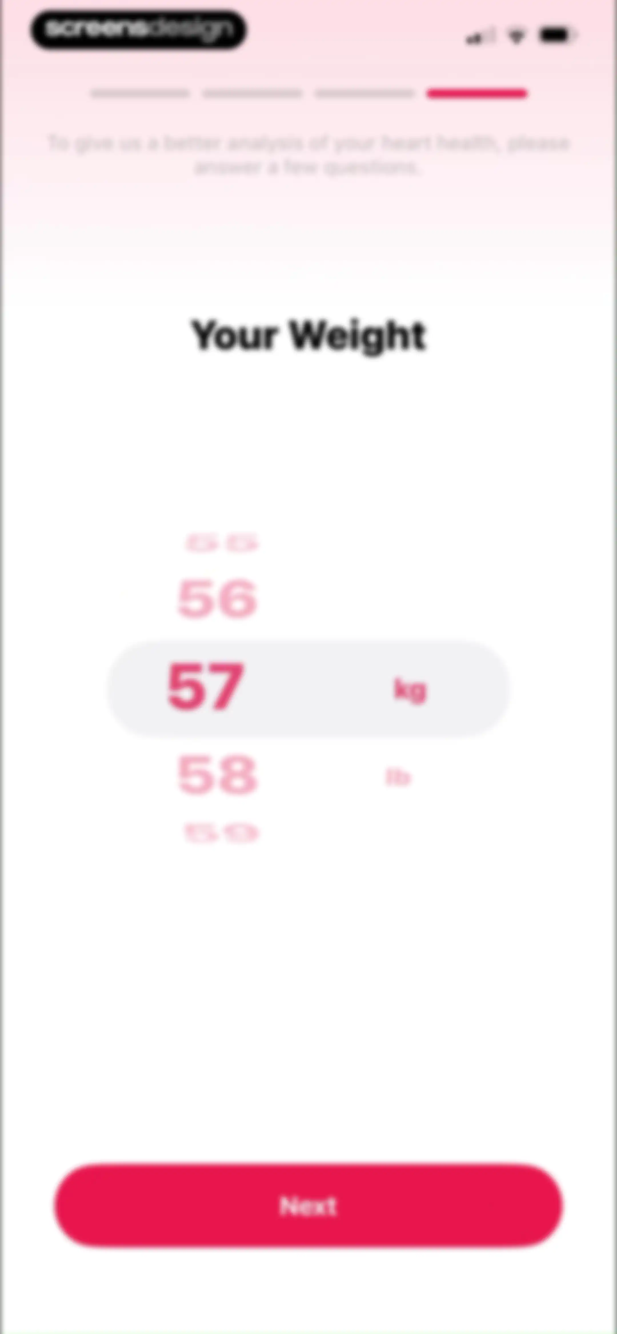 Health Tracker- HeartRate & BP screen 11