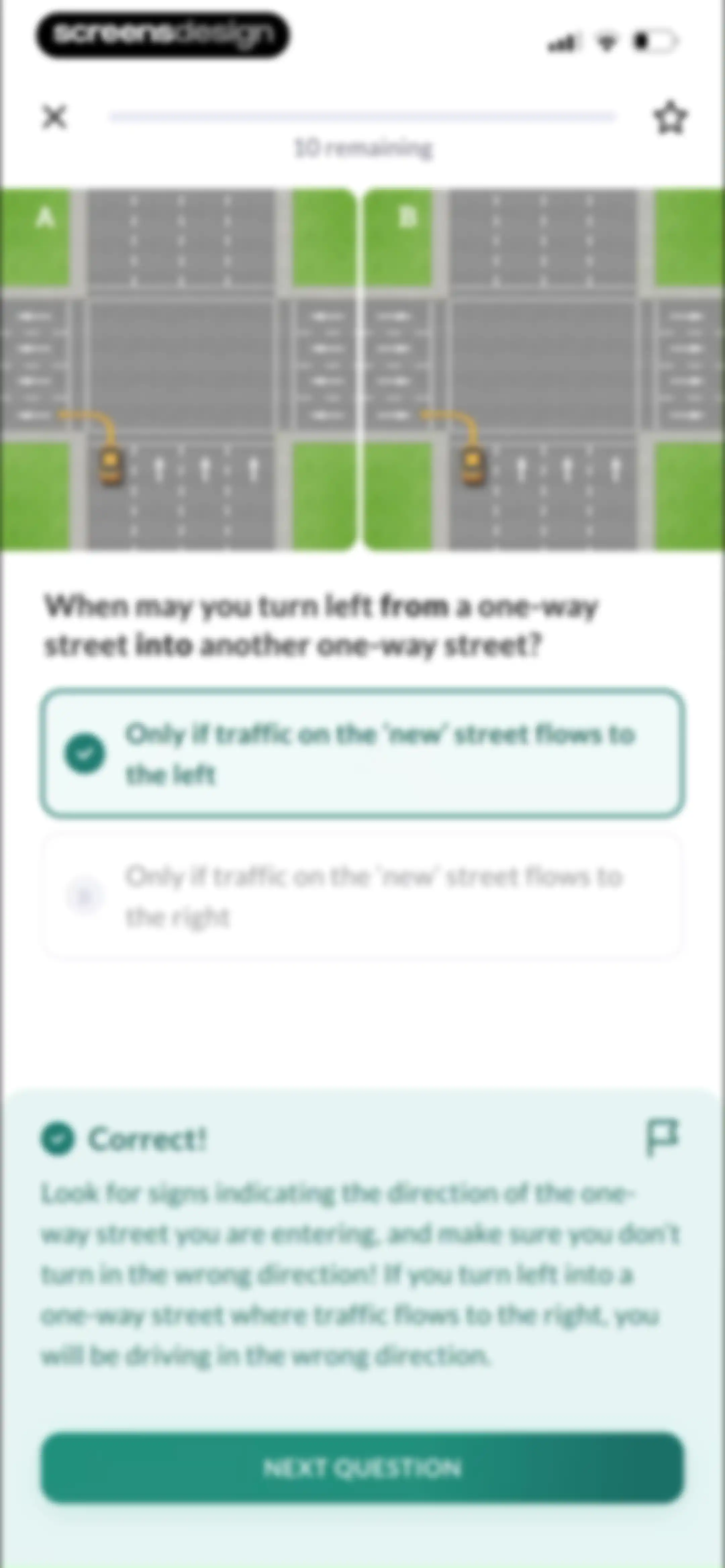 Zutobi: Permit & Driving Prep screen 65