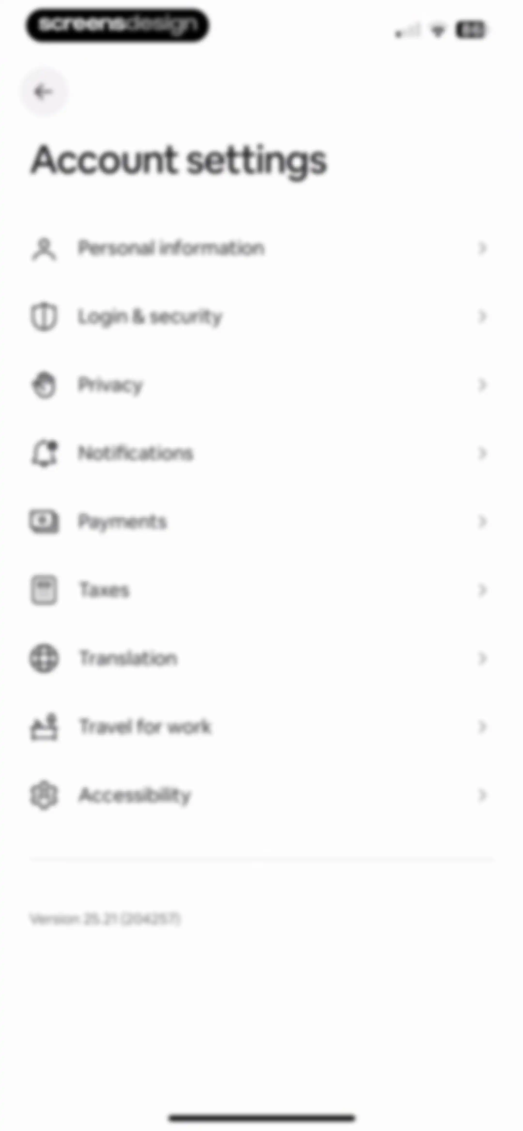 Airbnb screen 160