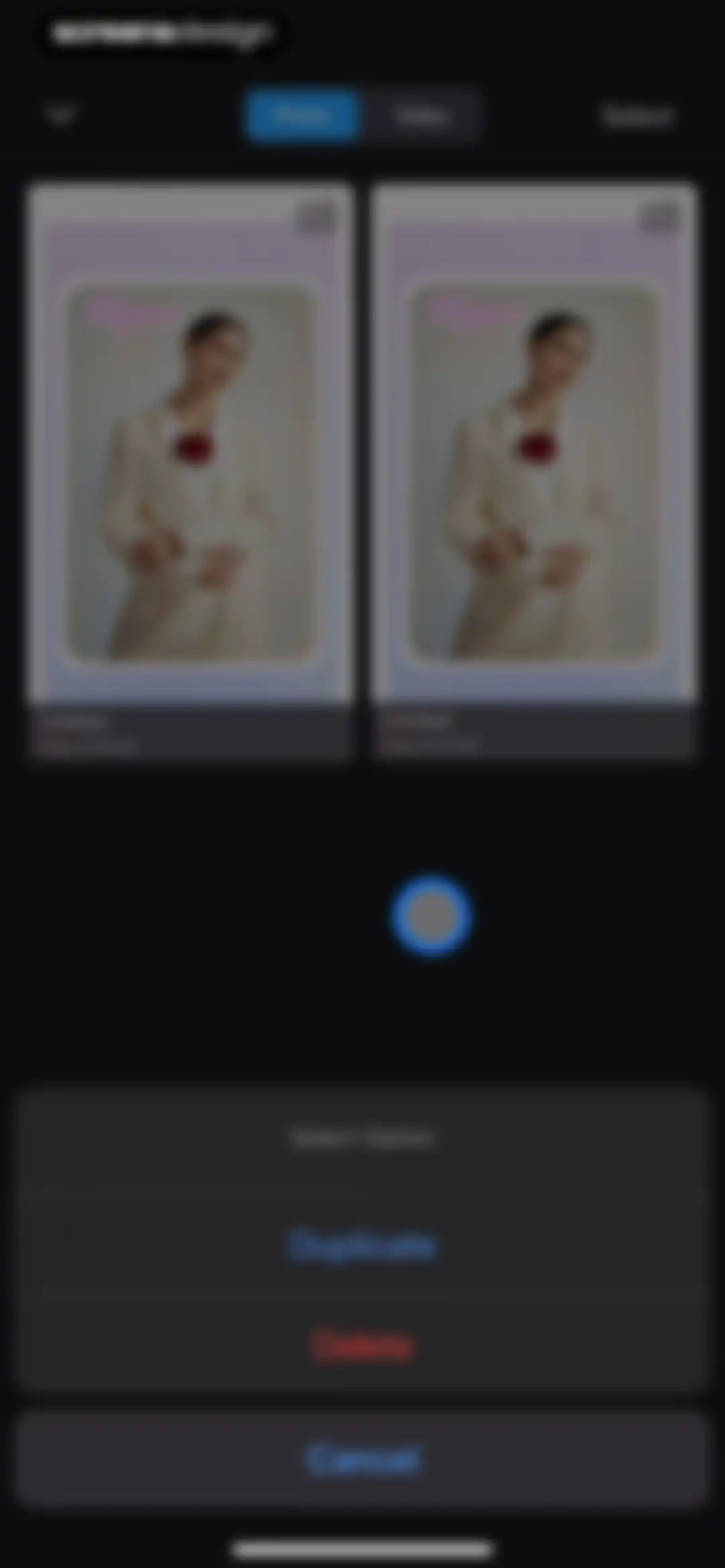 Edit Up: AI Photo Video Editor screen 142