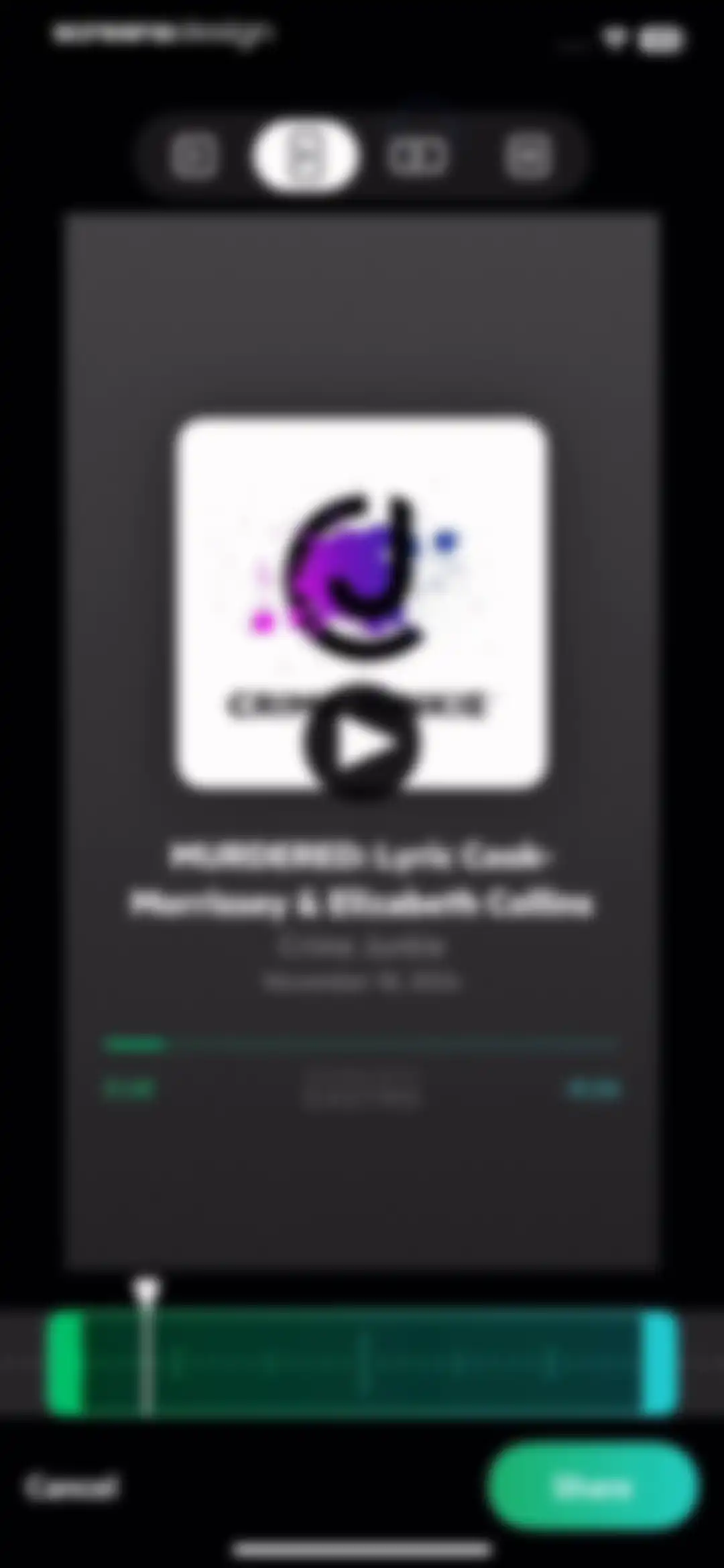 Castro: Podcast App & Player screen 19