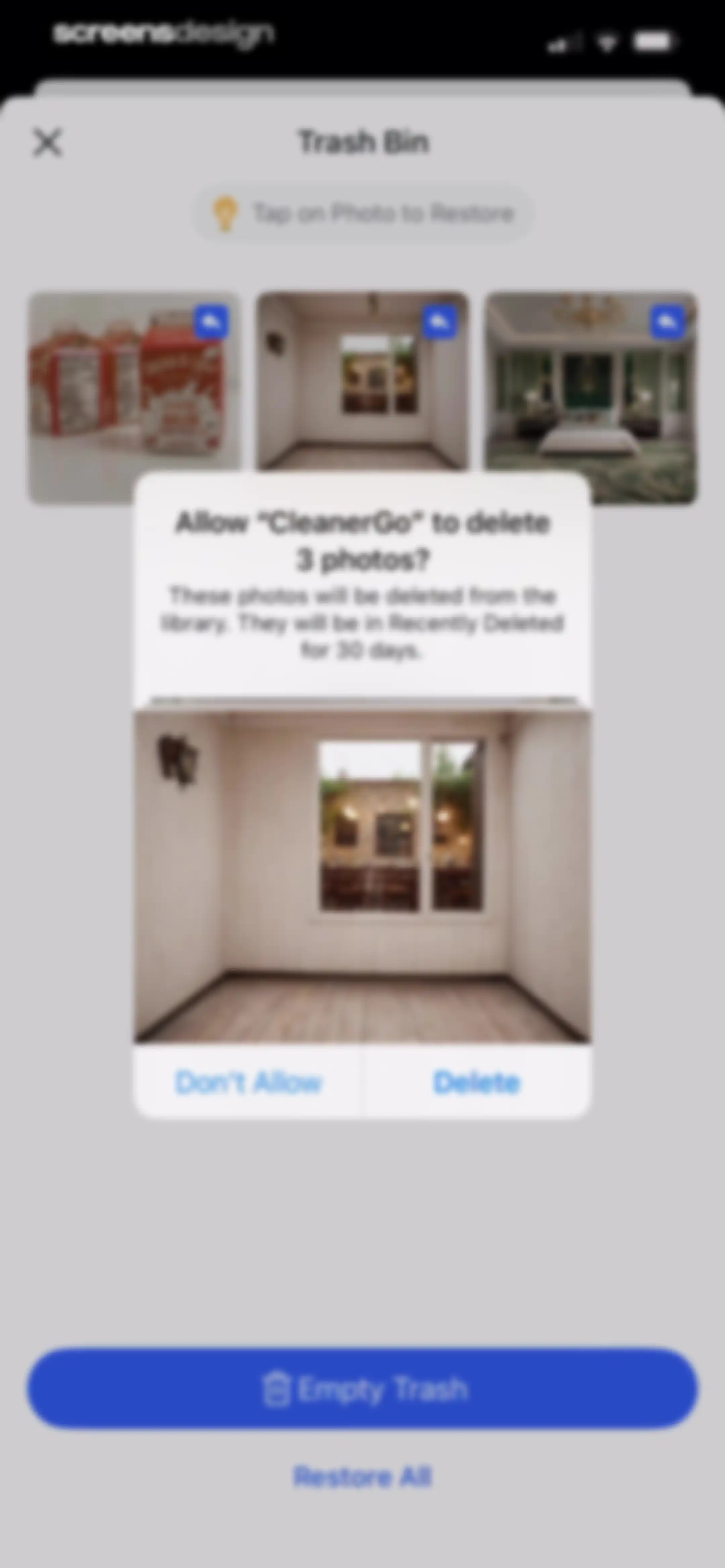 CleanerGo: Free up space screen 50