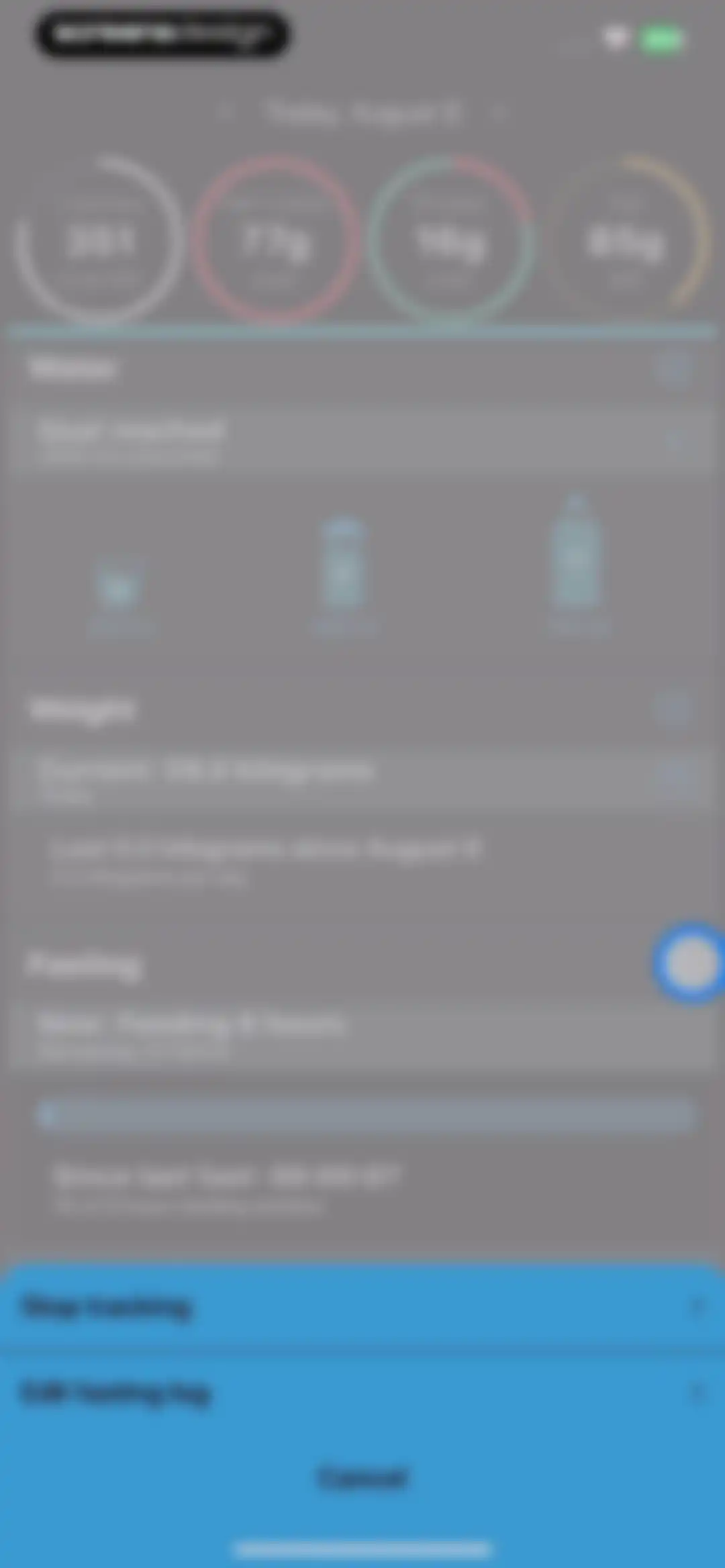 Keto diet app－Low carb manager screen 96