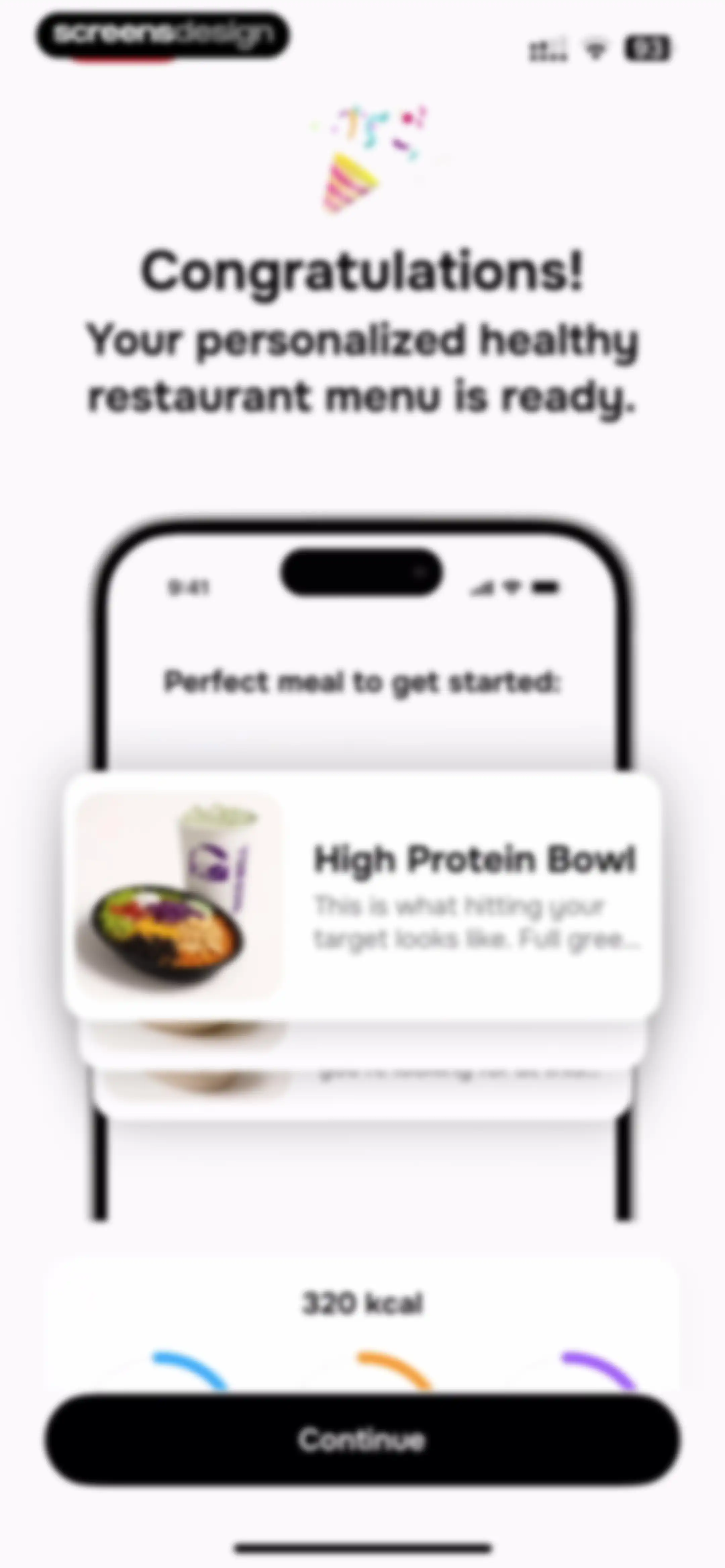 MenuFit - Healthy Eating Out screen 40