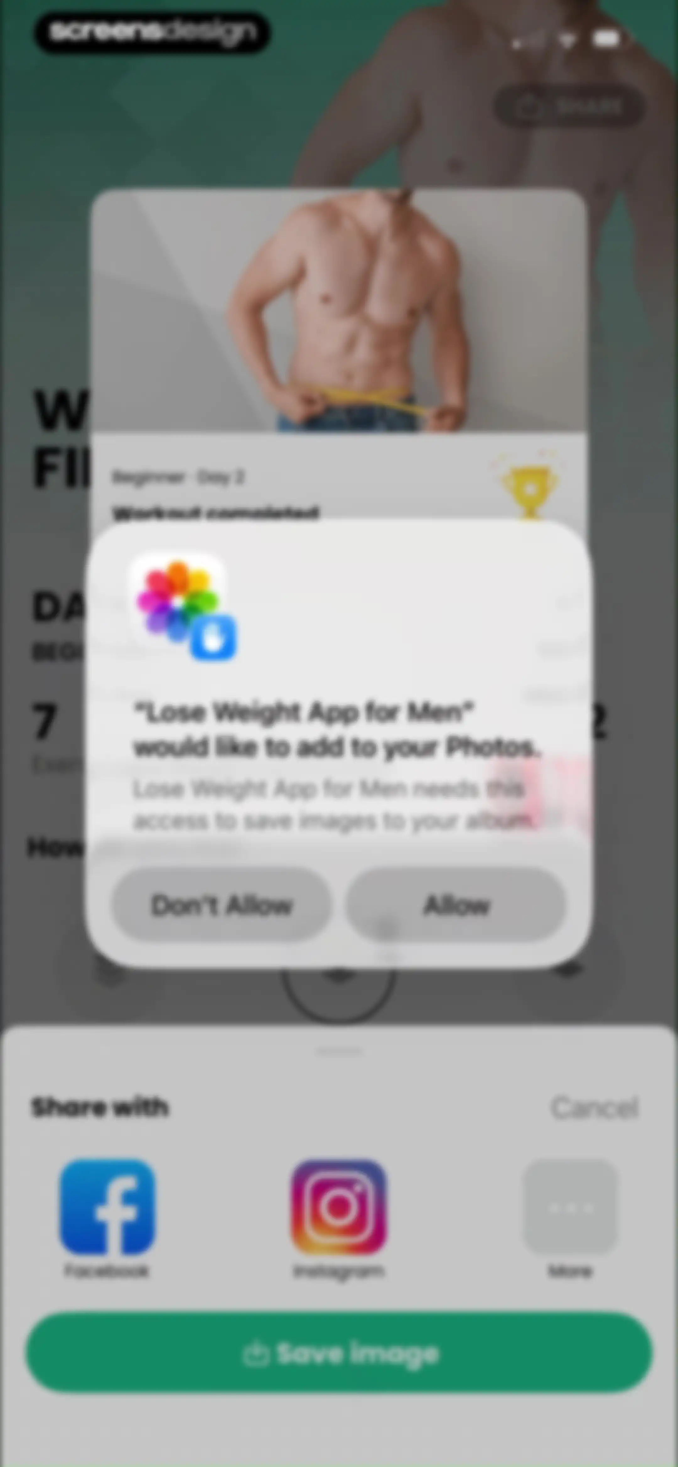 Lose Weight for Men at Home screen 106