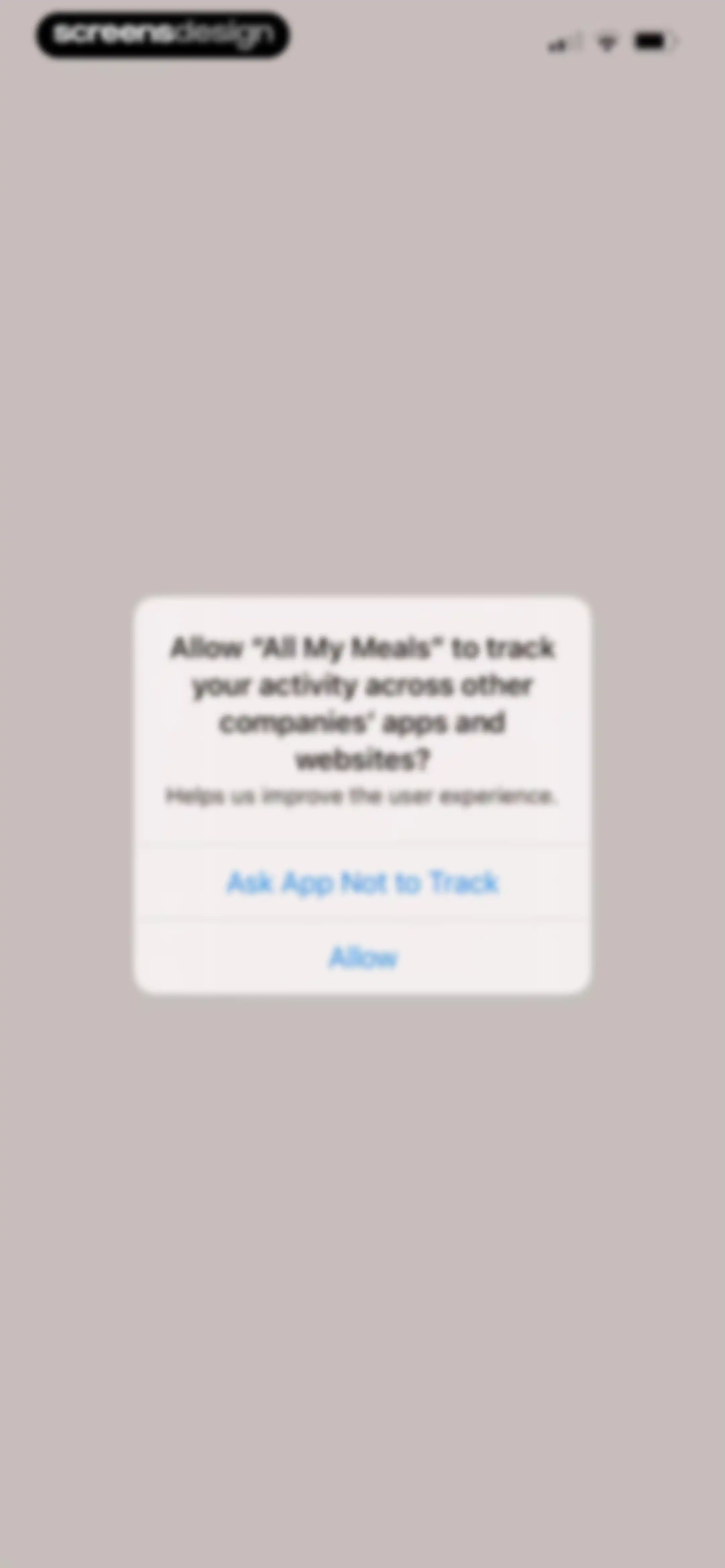All My Meals - Keep Recipes screen 1