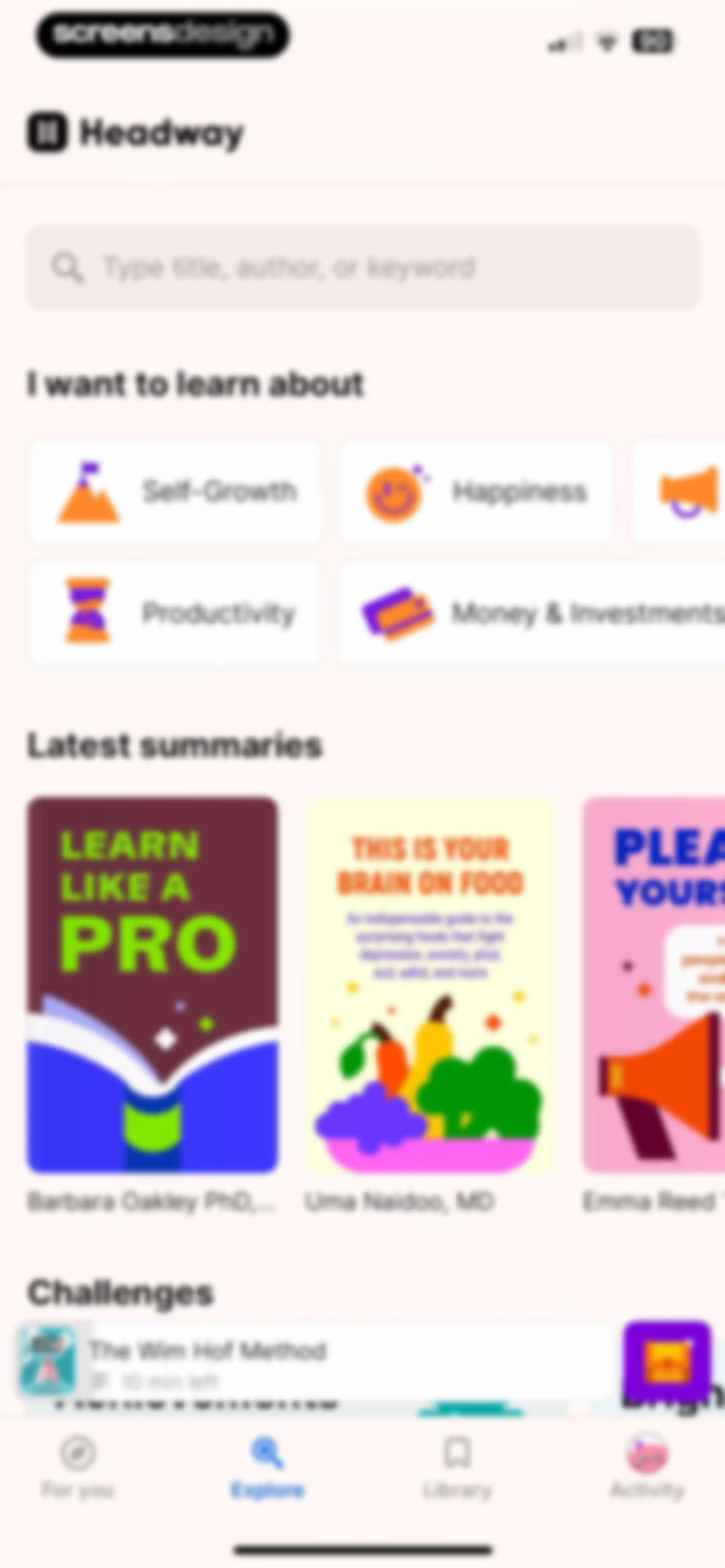 Headway - Daily Micro Learning screen 115
