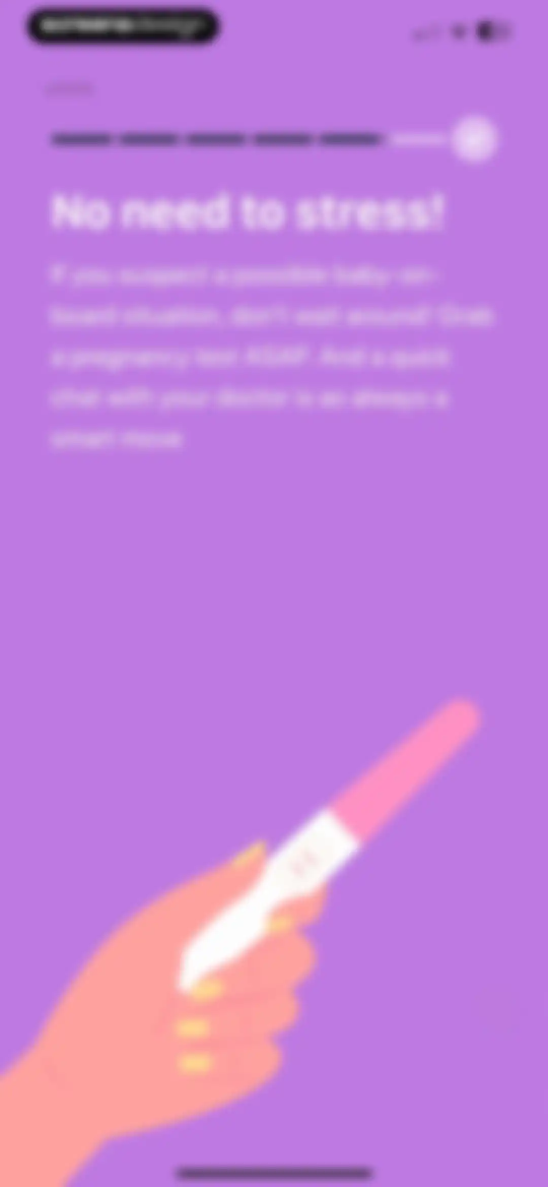 My period calendar Pinkllama screen 25